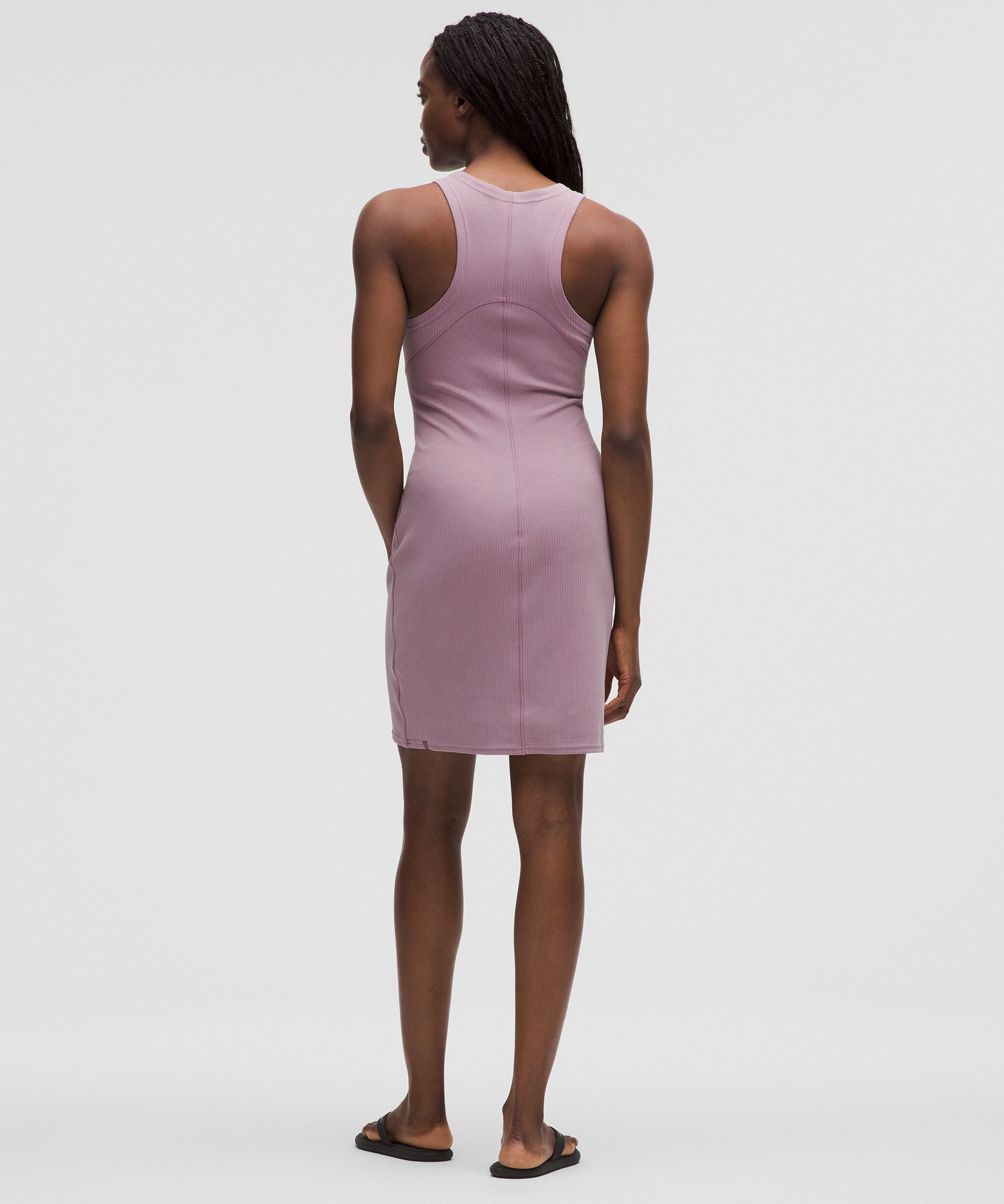 Lululemon Ribbed Softstreme Slim-Fit Tank Dress