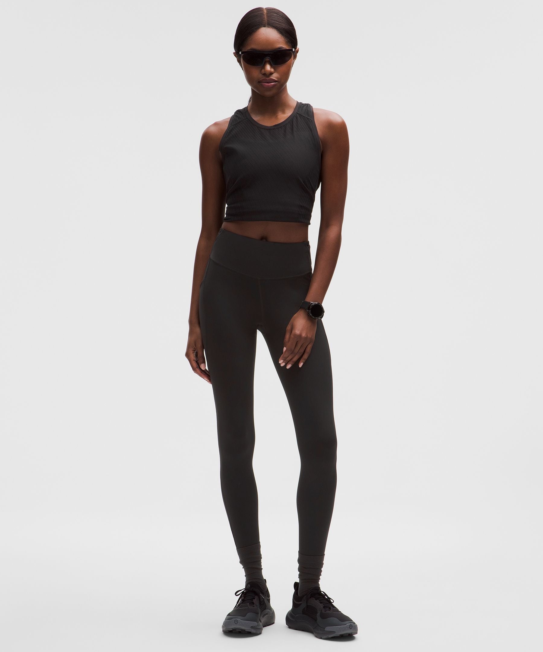 Lululemon Women's Fast and Free Airflow Cropped Running Tank Top