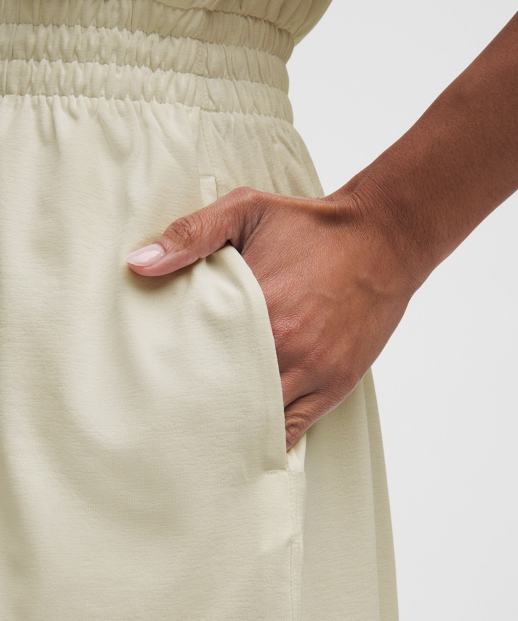 Lululemon Smocked-Waist T-Shirt Dress