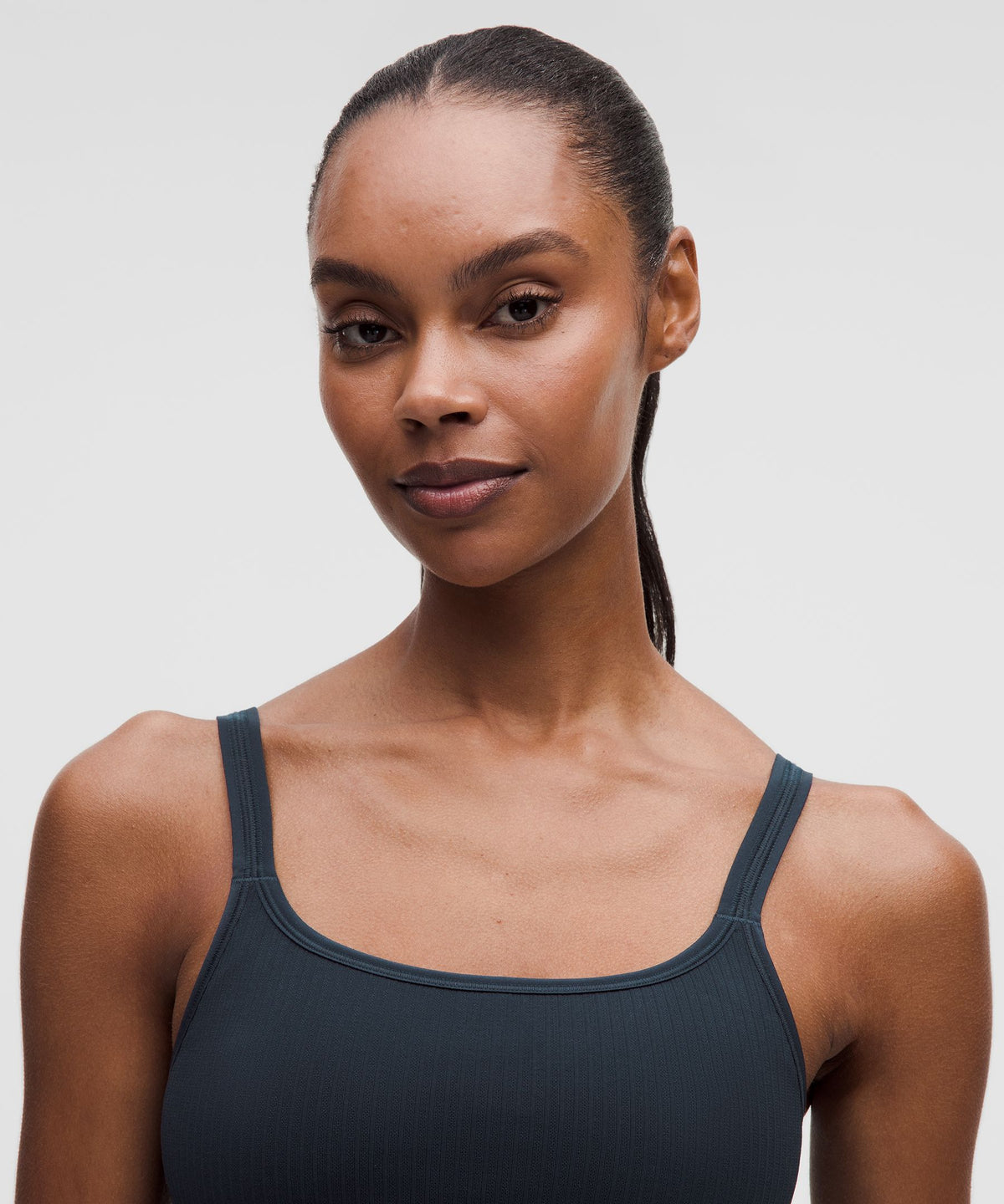 Lululemon Women's Ebb to Street Scoop-Neck Cropped Tank Top *Light Support, B/C Cup