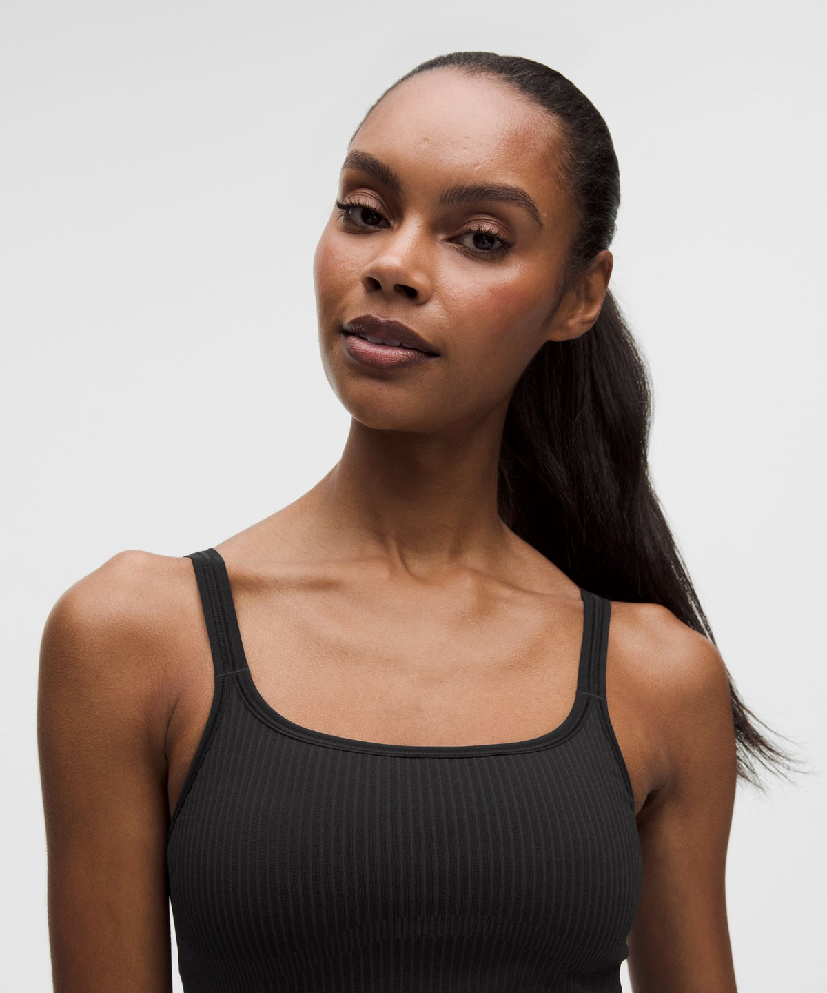 Lululemon Women's Ebb to Street Scoop-Neck Cropped Tank Top *Light Support, B/C Cup