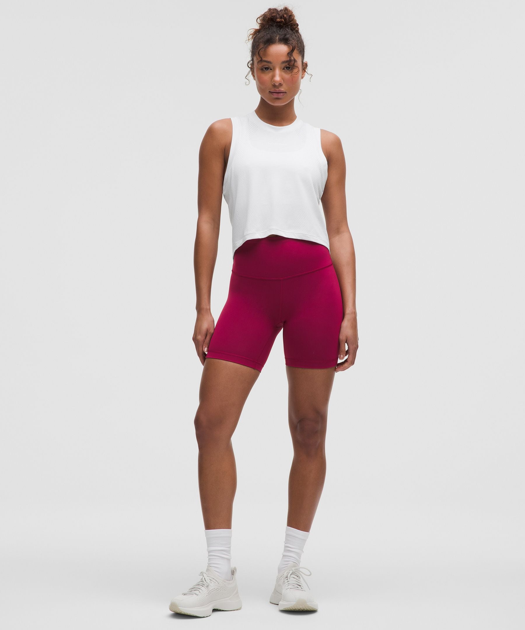 Lululemon Women's Swiftly High-Low Cropped Tank Top