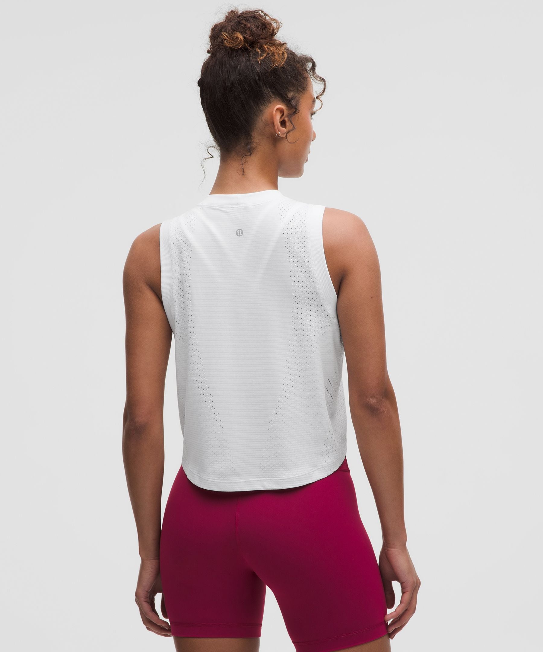 Lululemon Women's Swiftly High-Low Cropped Tank Top