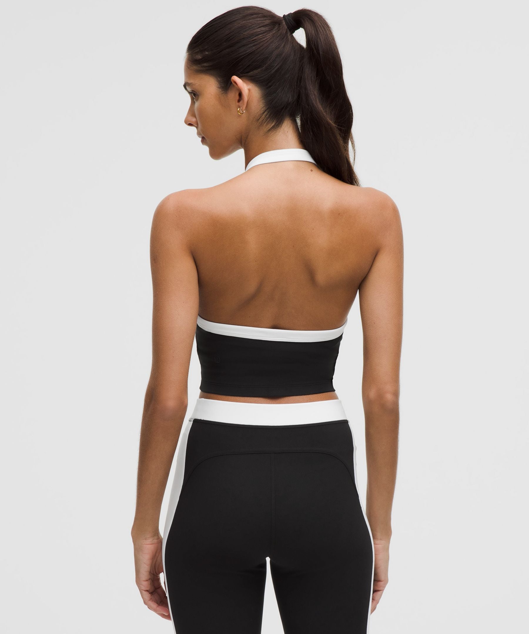 Lululemon Women's Nulu Cropped Halter Tank Top *Light Support, A/B Cup