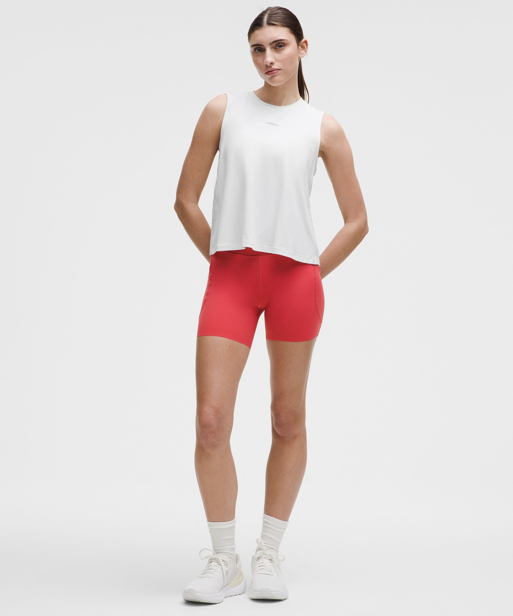 Lululemon Women's Pace Crush Cross-Back Graphic Tank Top