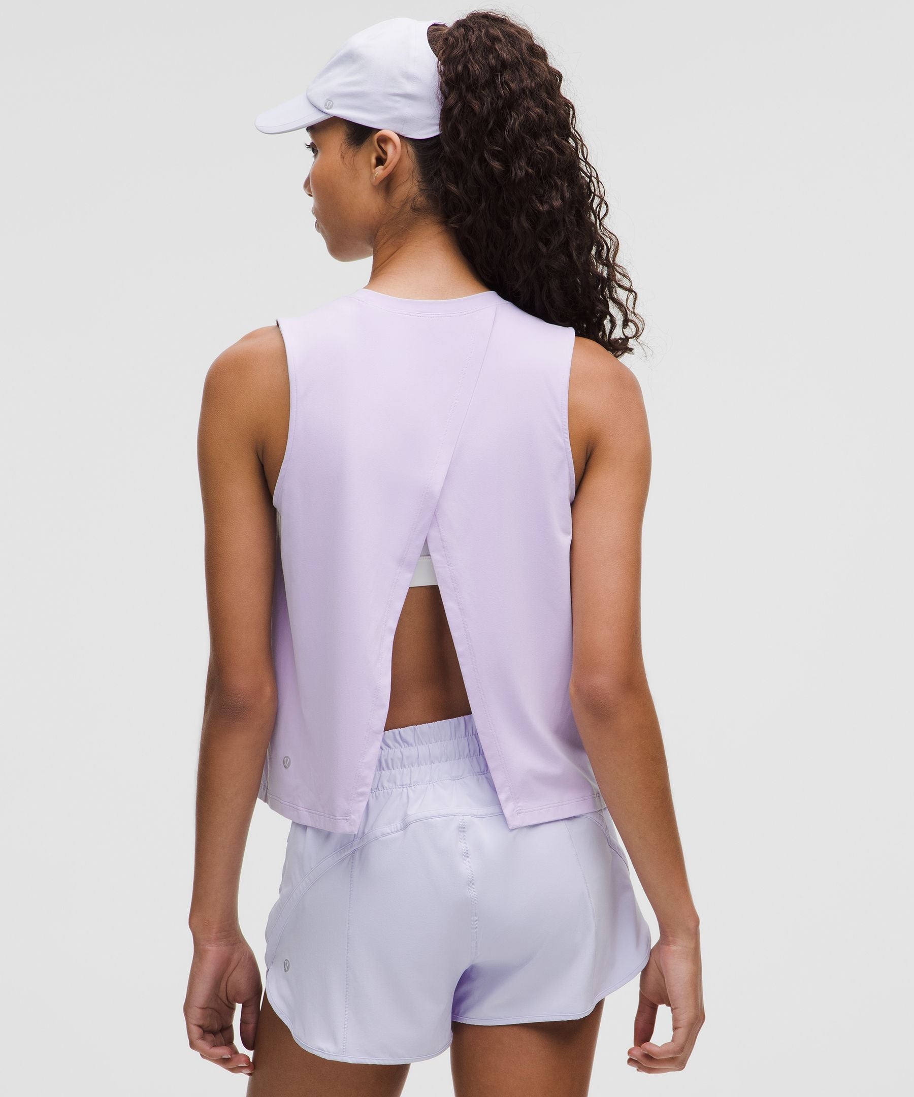 Lululemon Women's Pace Crush Cross-Back Graphic Tank Top