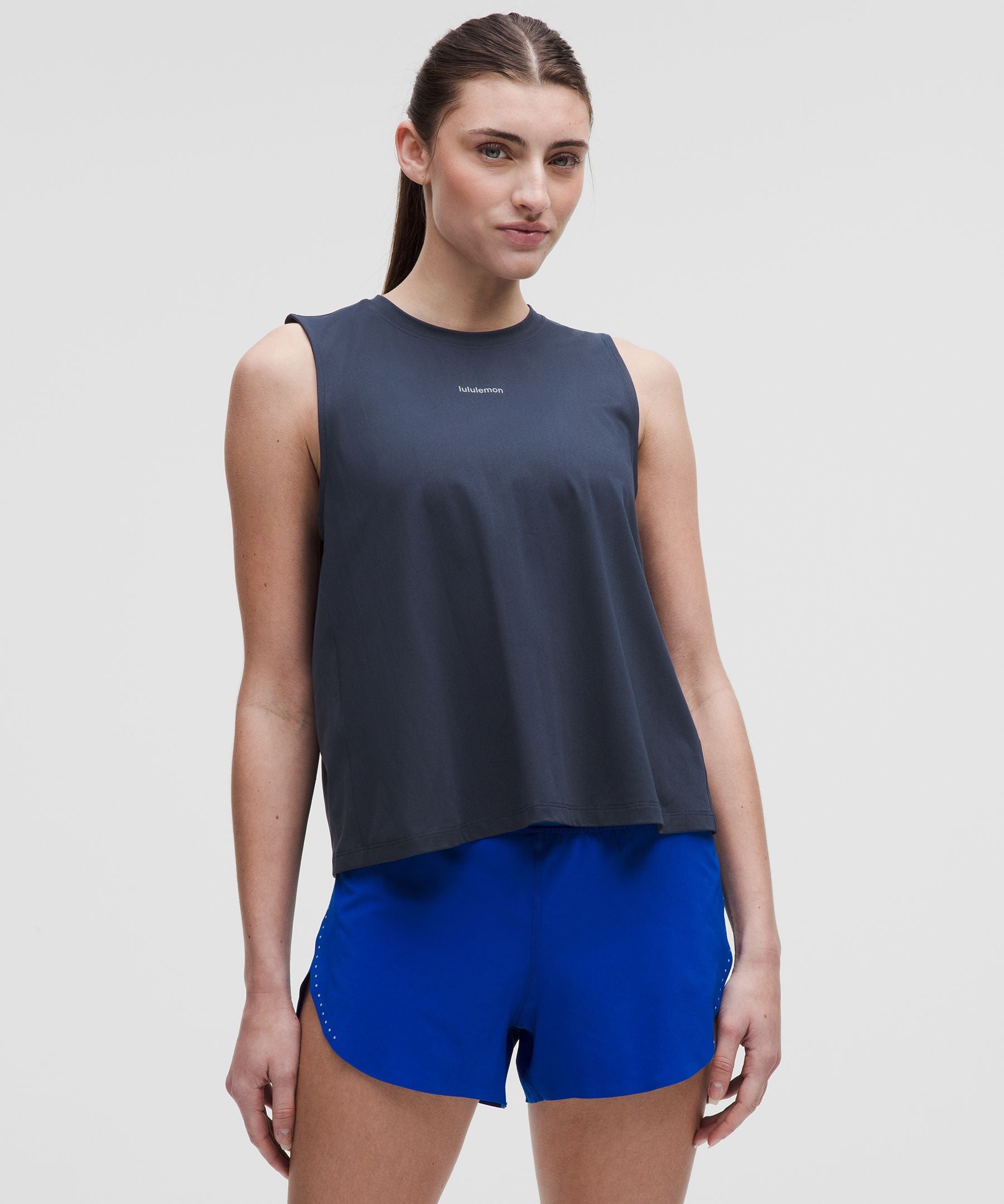 Lululemon Women's Pace Crush Cross-Back Graphic Tank Top
