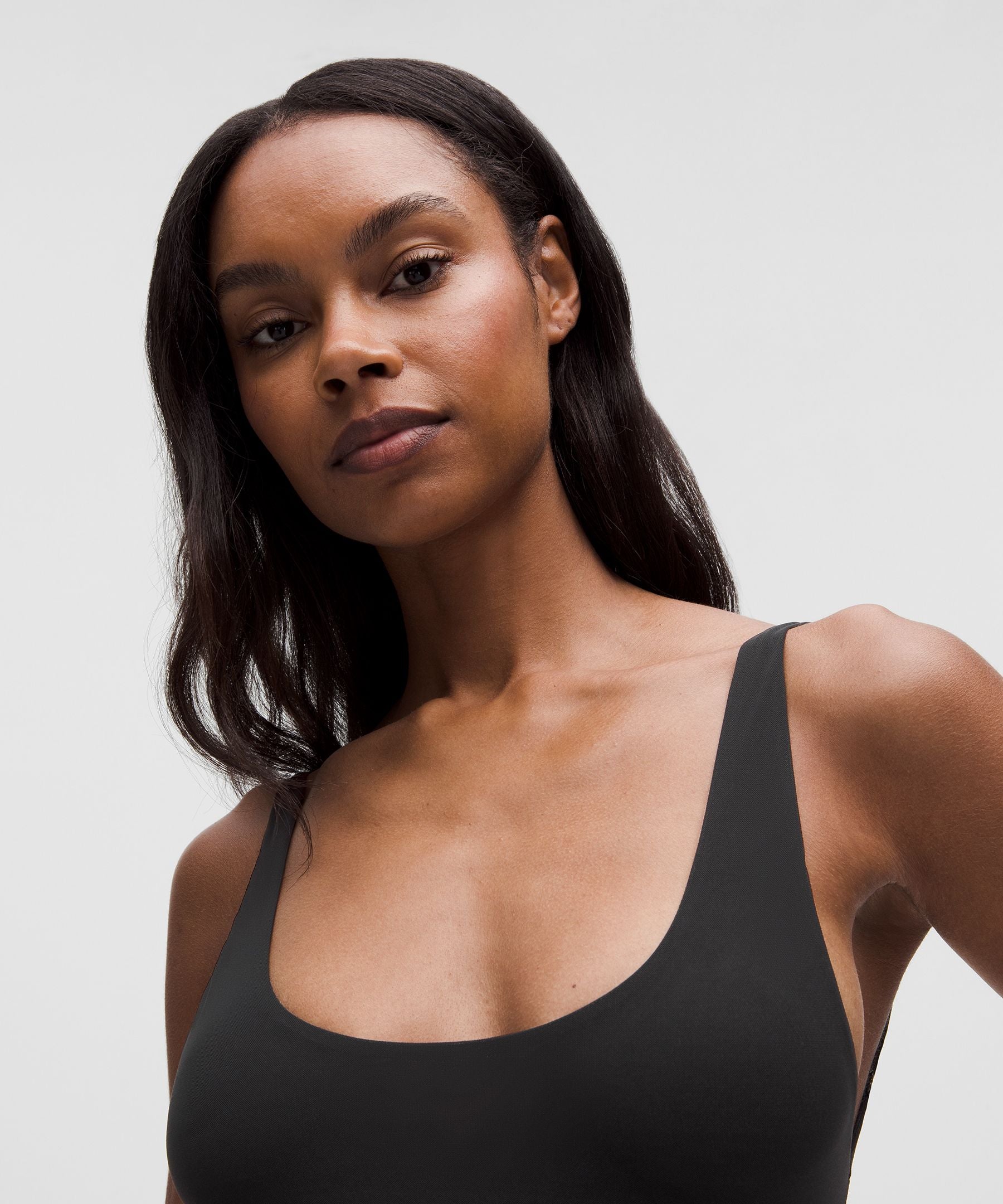 Lululemon Wundermost Ultra-Soft Nulu Mesh Scoop-Back Sleeveless Thong Bodysuit