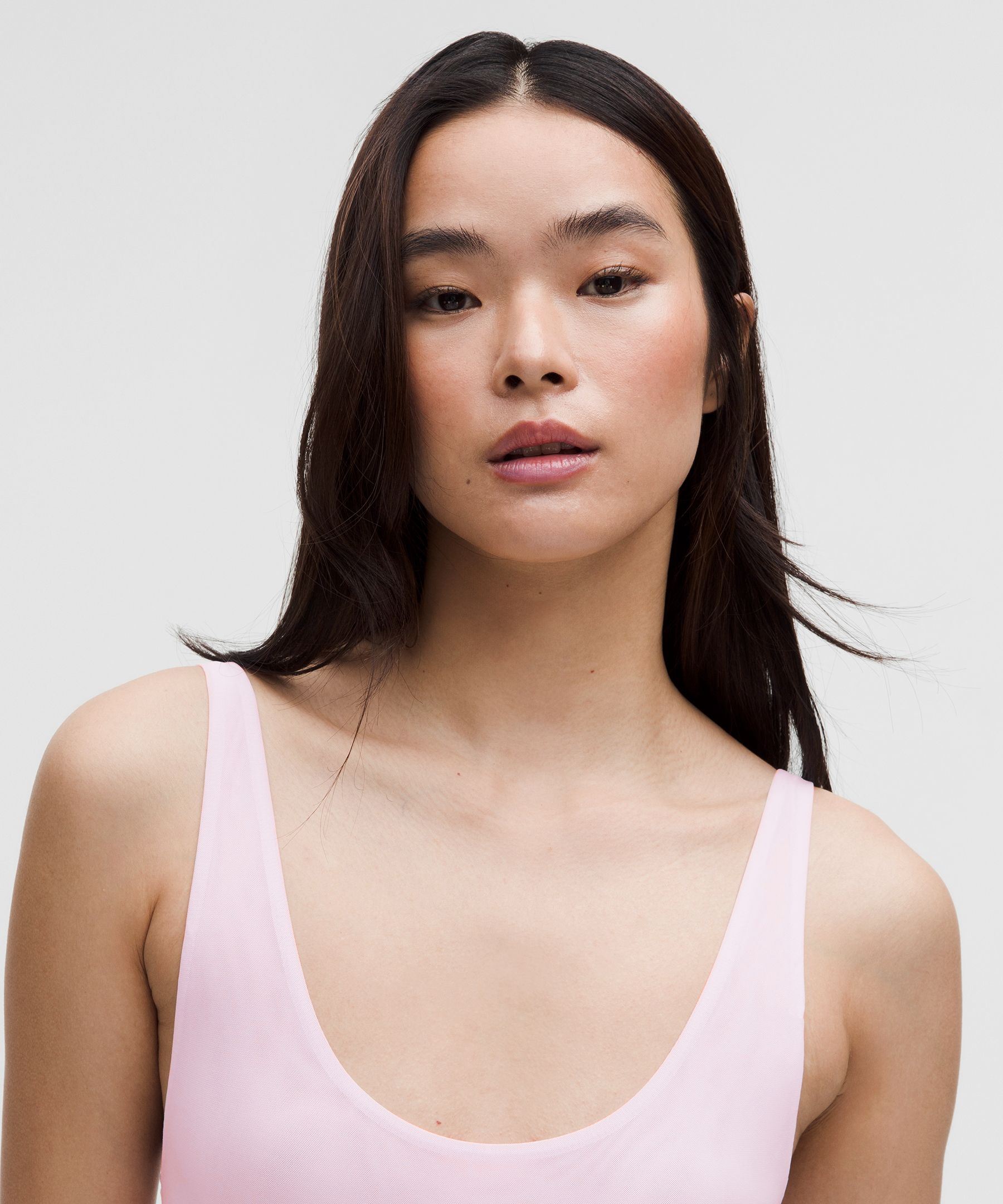 Lululemon Wundermost Ultra-Soft Nulu Mesh Scoop-Back Sleeveless Thong Bodysuit