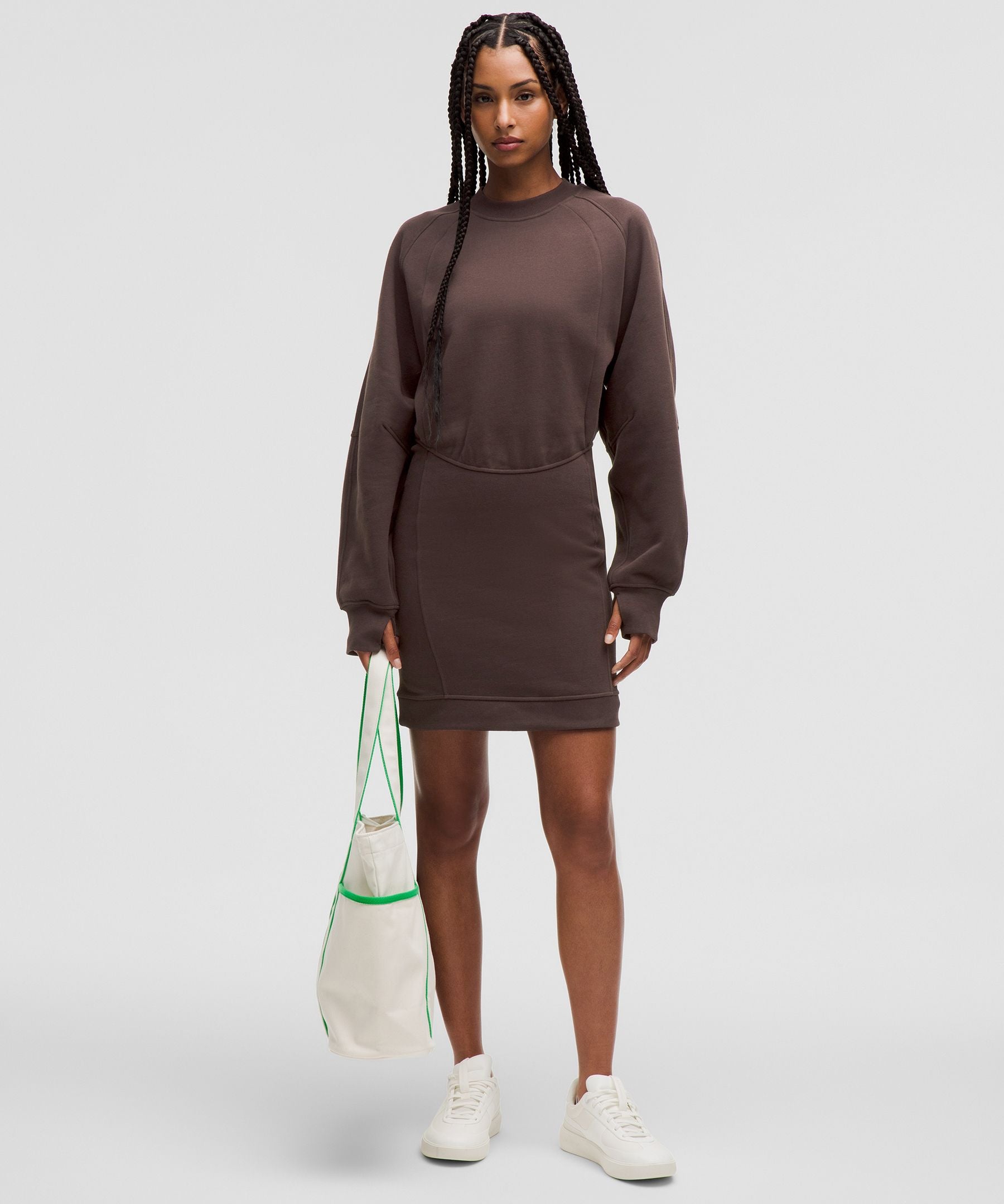 Lululemon Scuba Long-Sleeve Dress