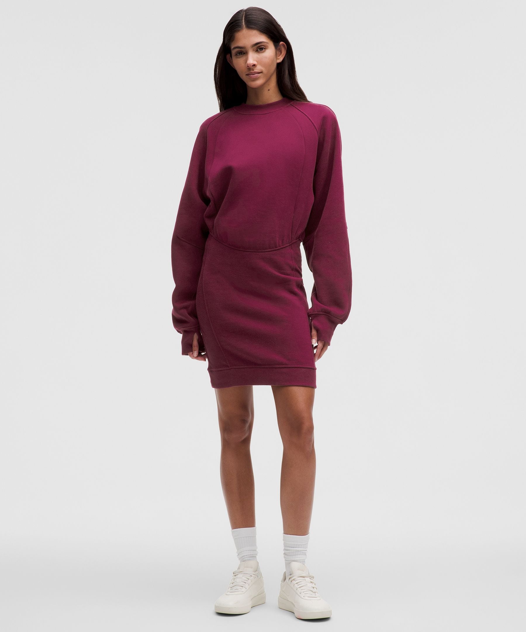 Lululemon Scuba Long-Sleeve Dress
