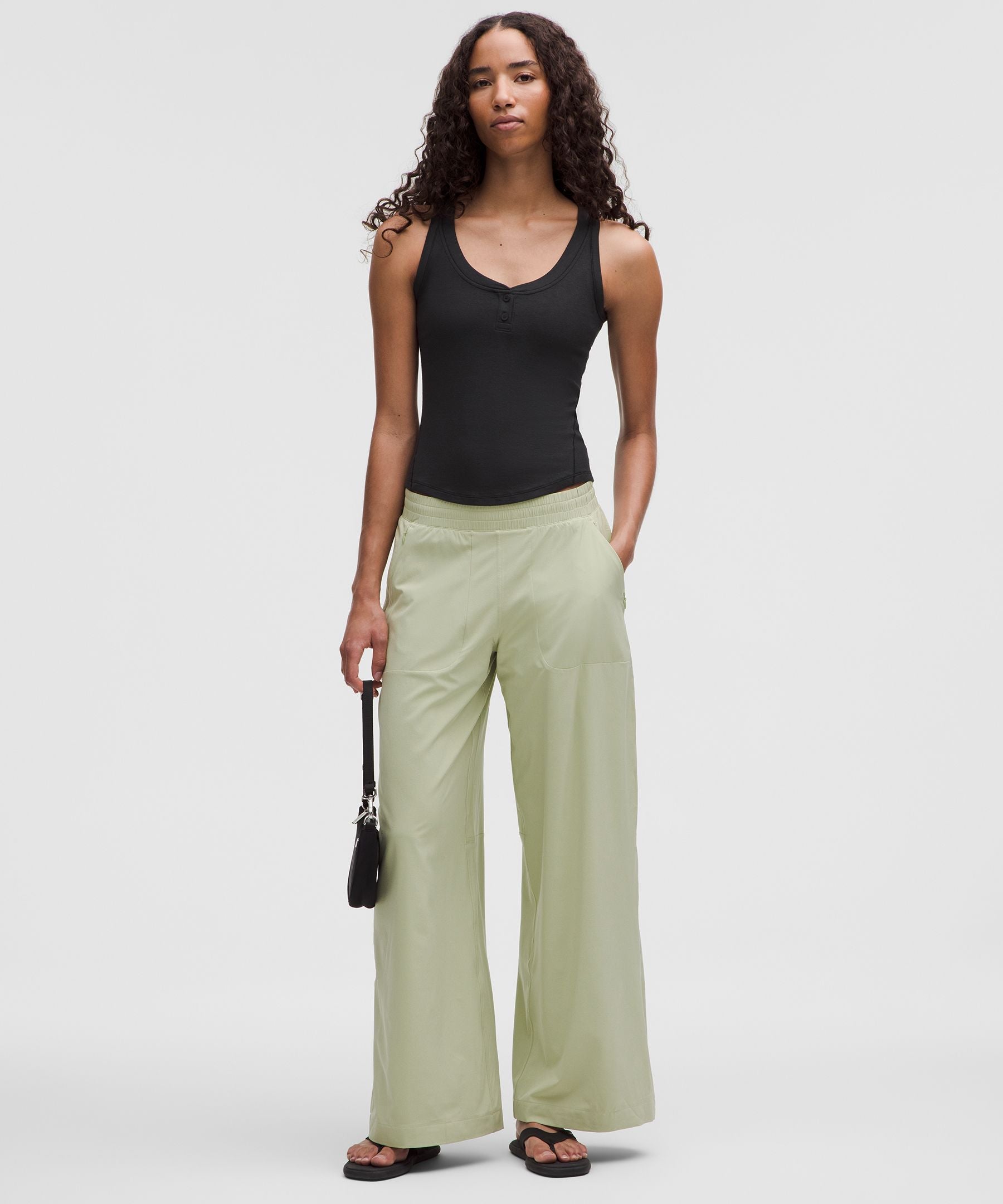 Lululemon Women's Hold Tight Henley Tank Top