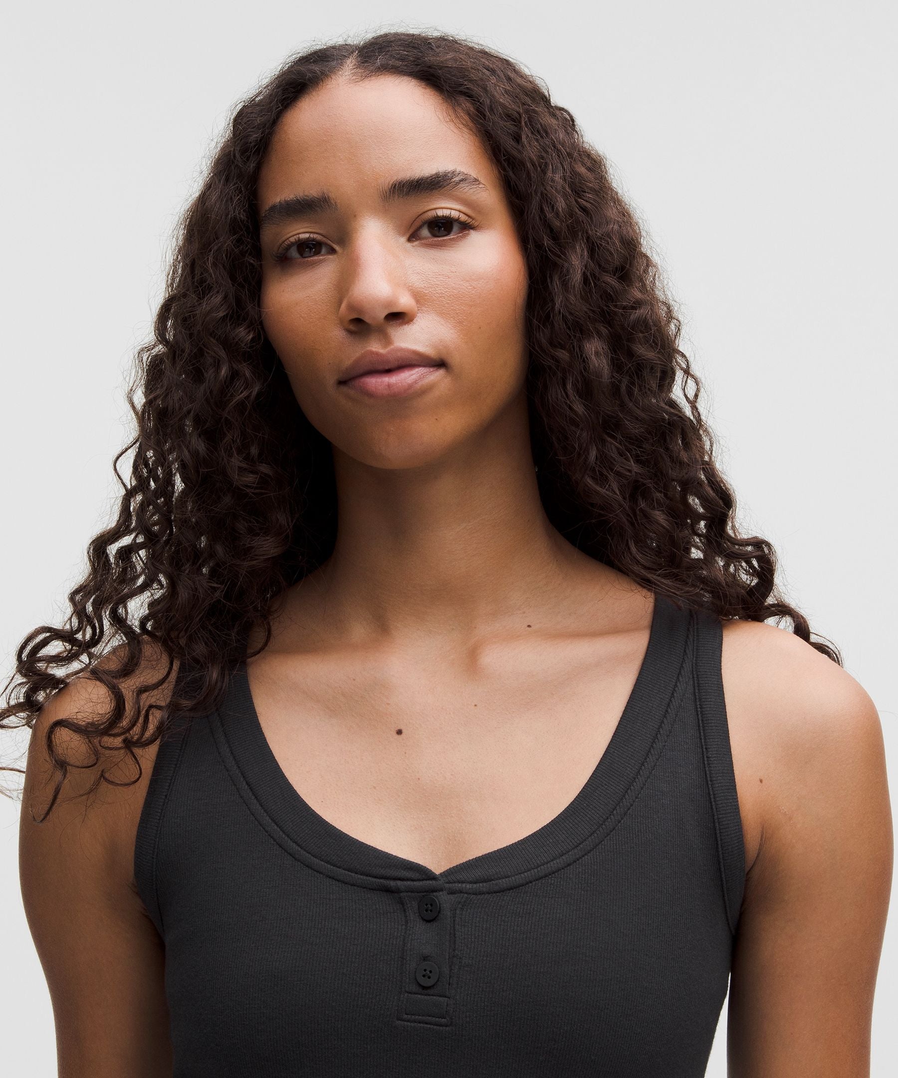 Lululemon Women's Hold Tight Henley Tank Top