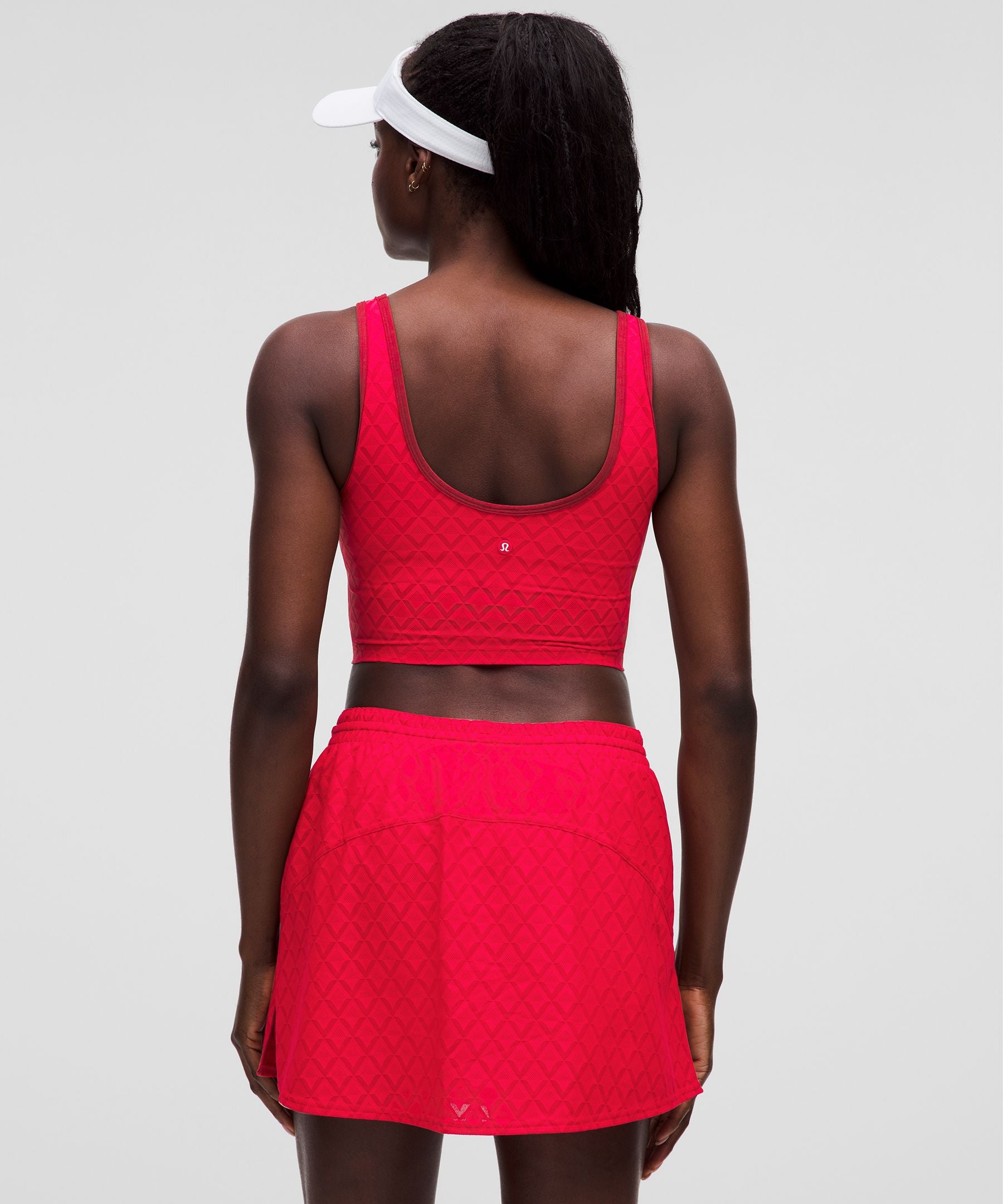Lululemon Women's Textured Mesh Tennis Tank Top *Medium Support, B/C Cup