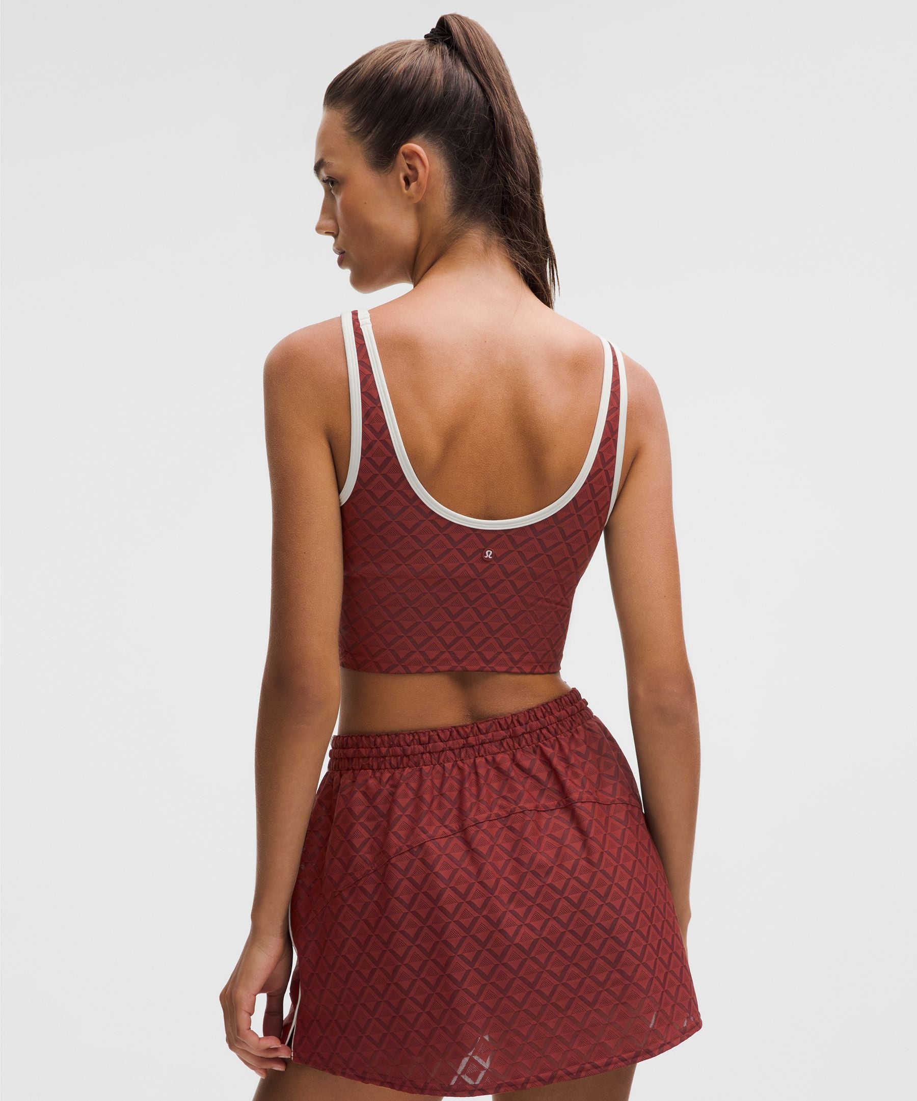 Lululemon Women's Textured Mesh Tennis Tank Top *Medium Support, B/C Cup