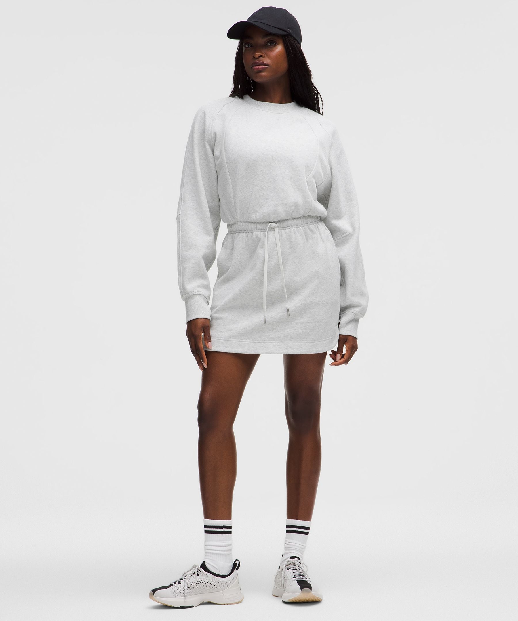 Lululemon Scuba Cinch-Waist Mini Dress