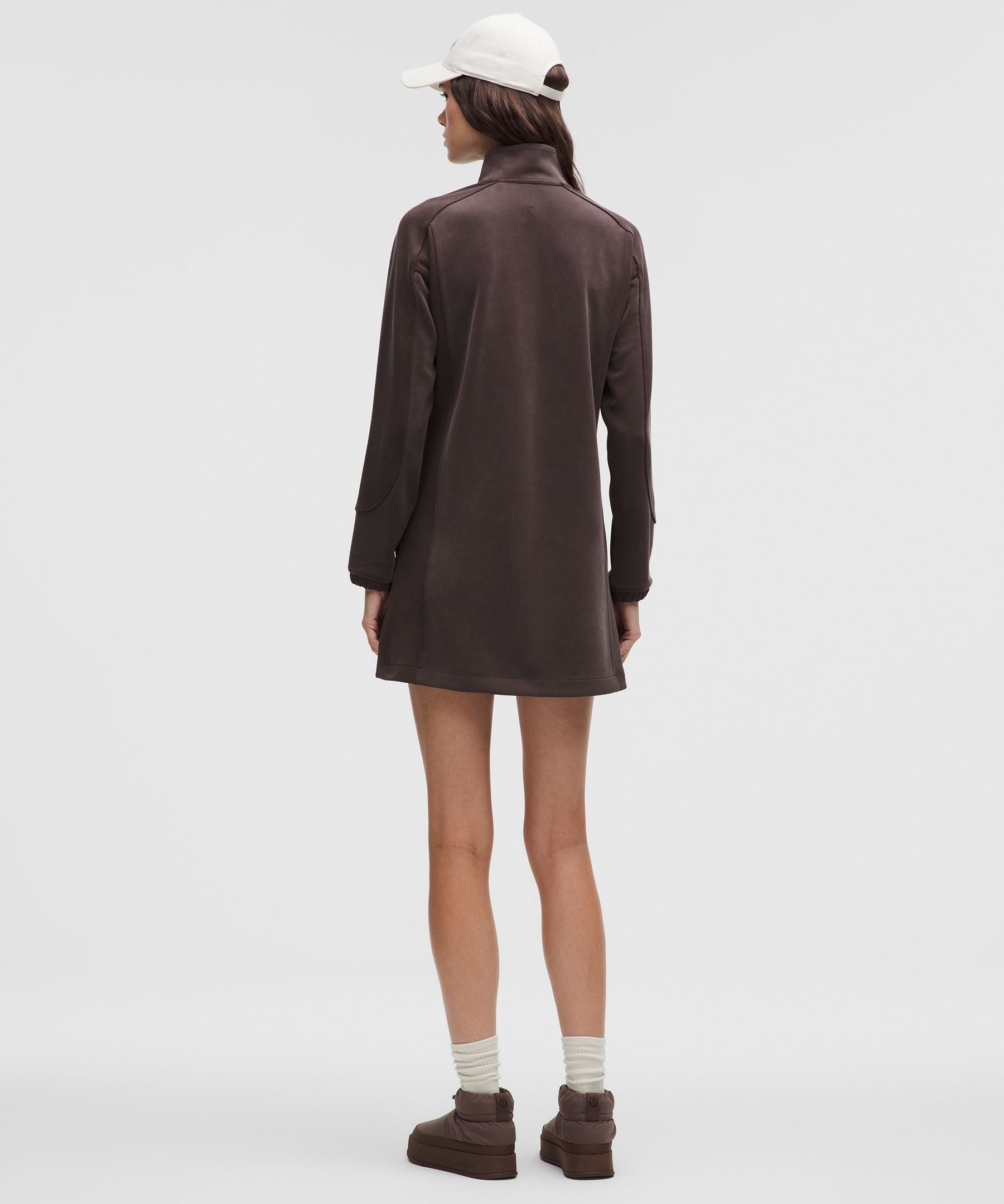 Lululemon Softstreme Half-Zip Mini Dress