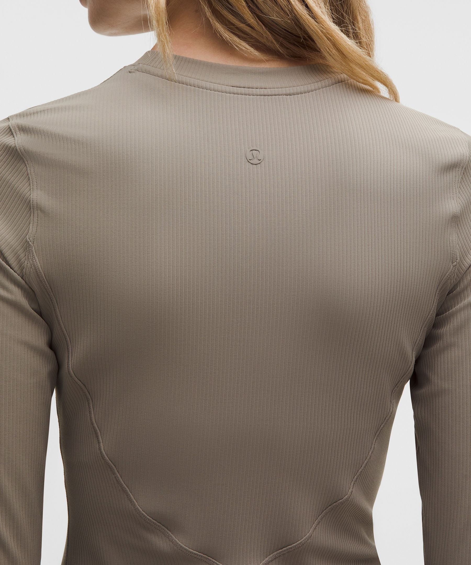 Lululemon All Aligned Ribbed Long-Sleeve Henley Dress