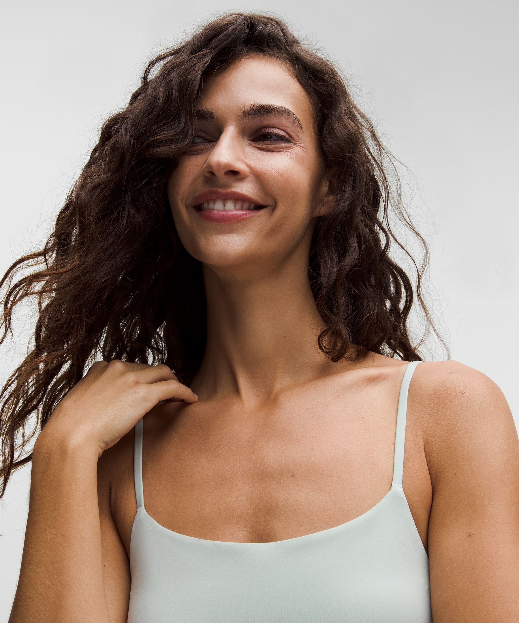 Lululemon Women's Wundermost Ultra-Soft Nulu Spaghetti-Strap Adjustable Long Cami Tank Top