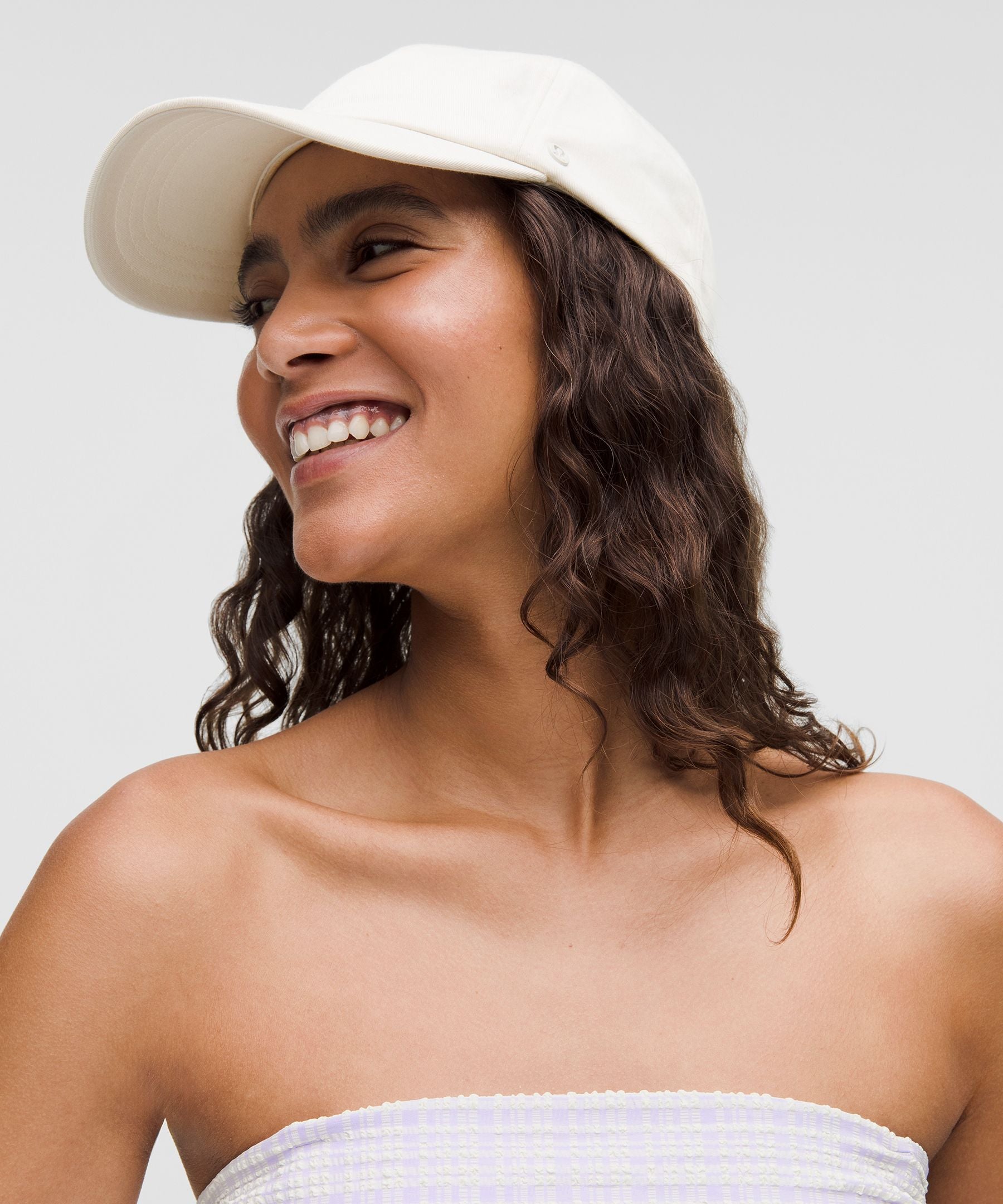 Lululemon Women's Seersucker Check Strappy Tank Top