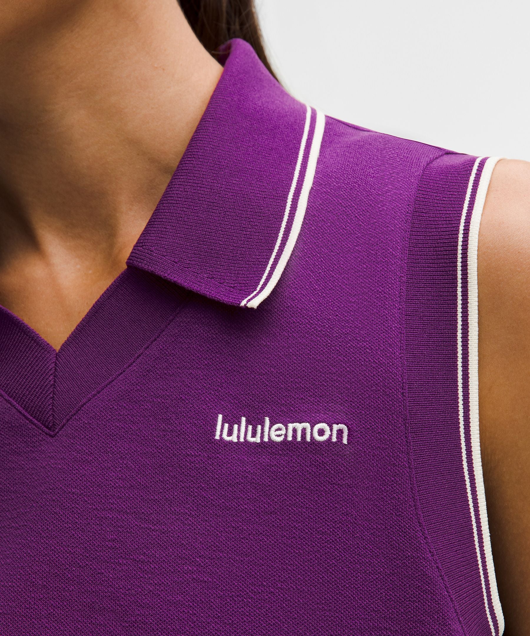 Lululemon Women's Cotton-Blend Golf Vest