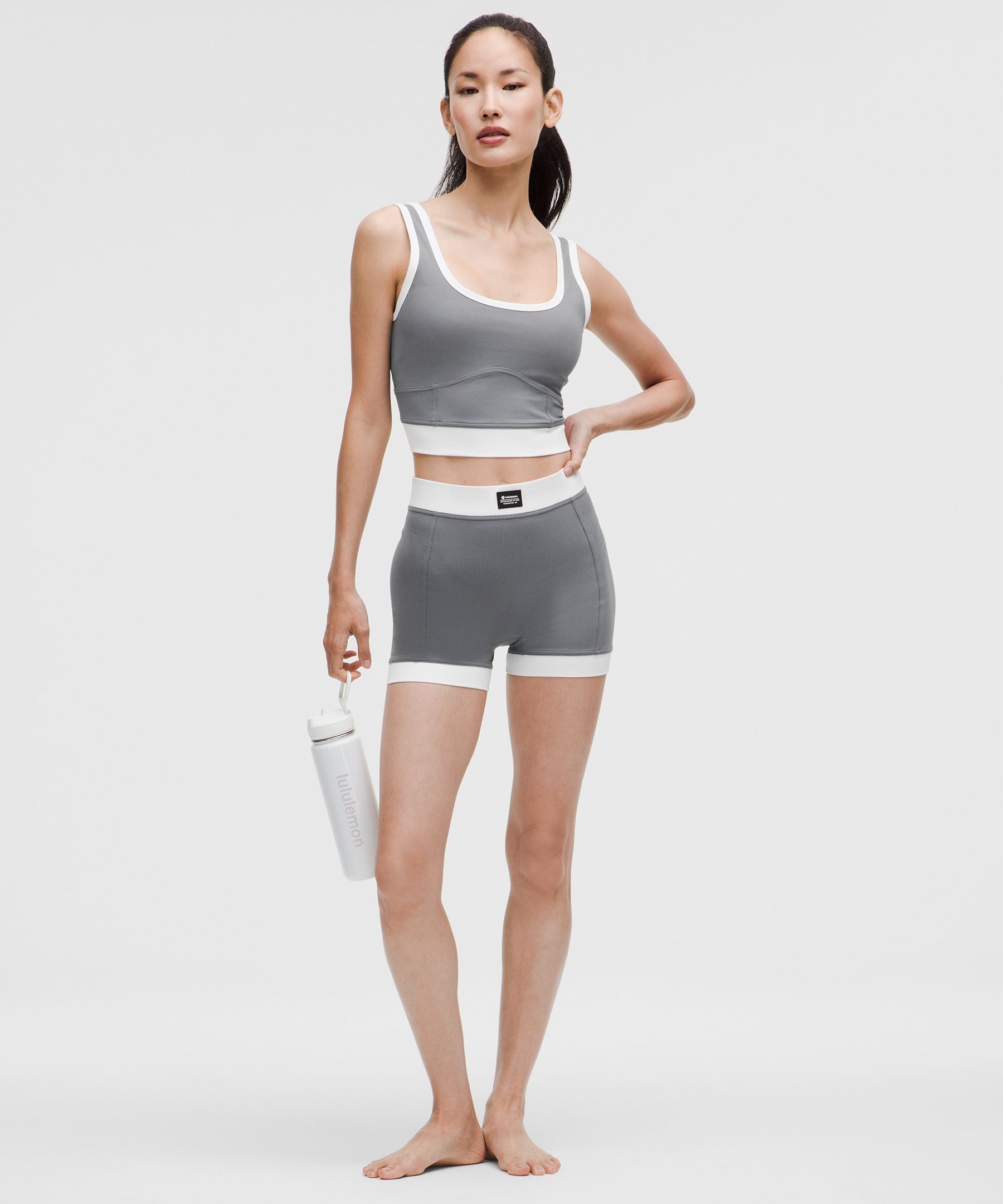 Lululemon Women's Ribbed Nulu Cropped Tank Top