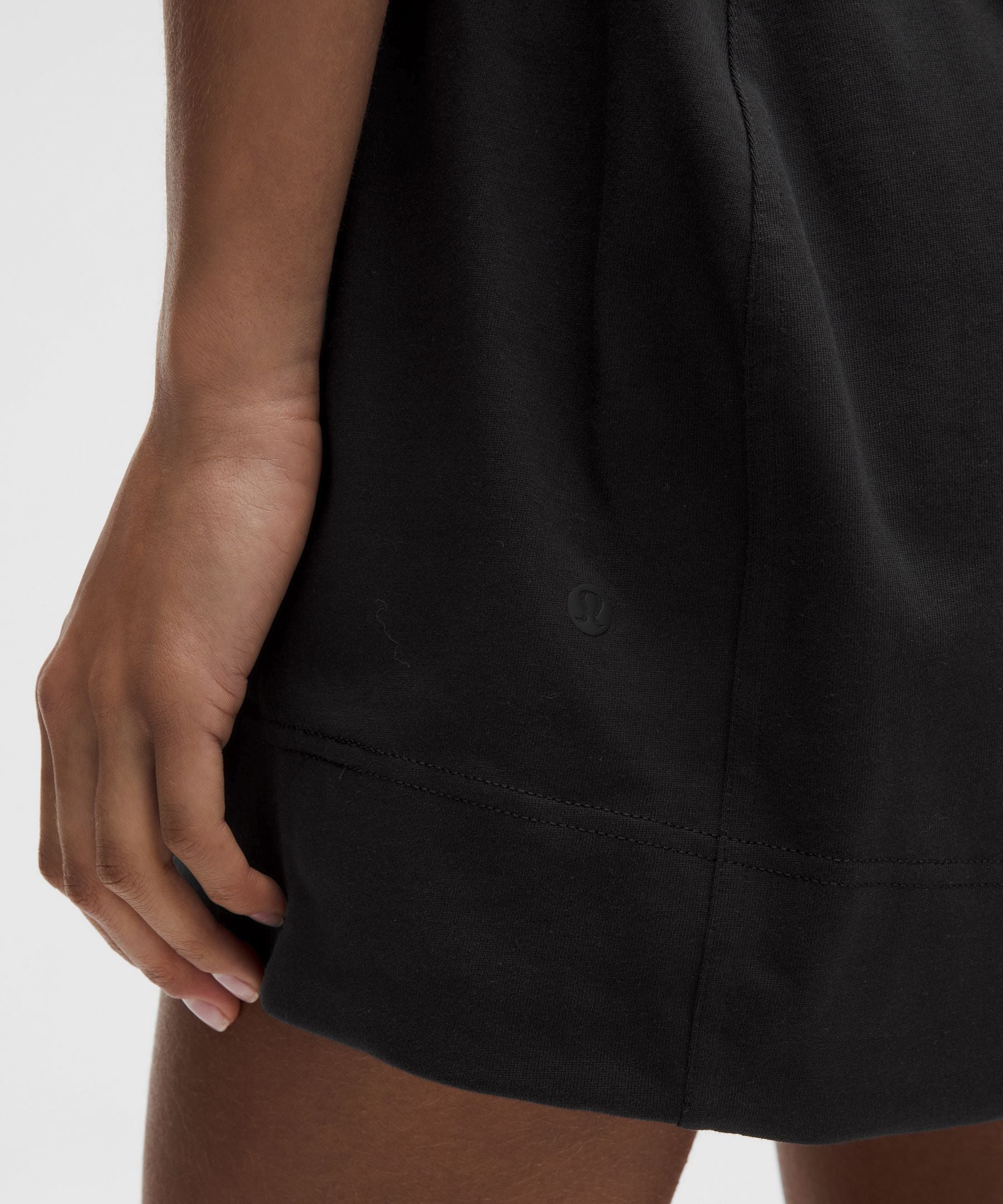 Lululemon Cotton Jersey Open-Back Mini Dress