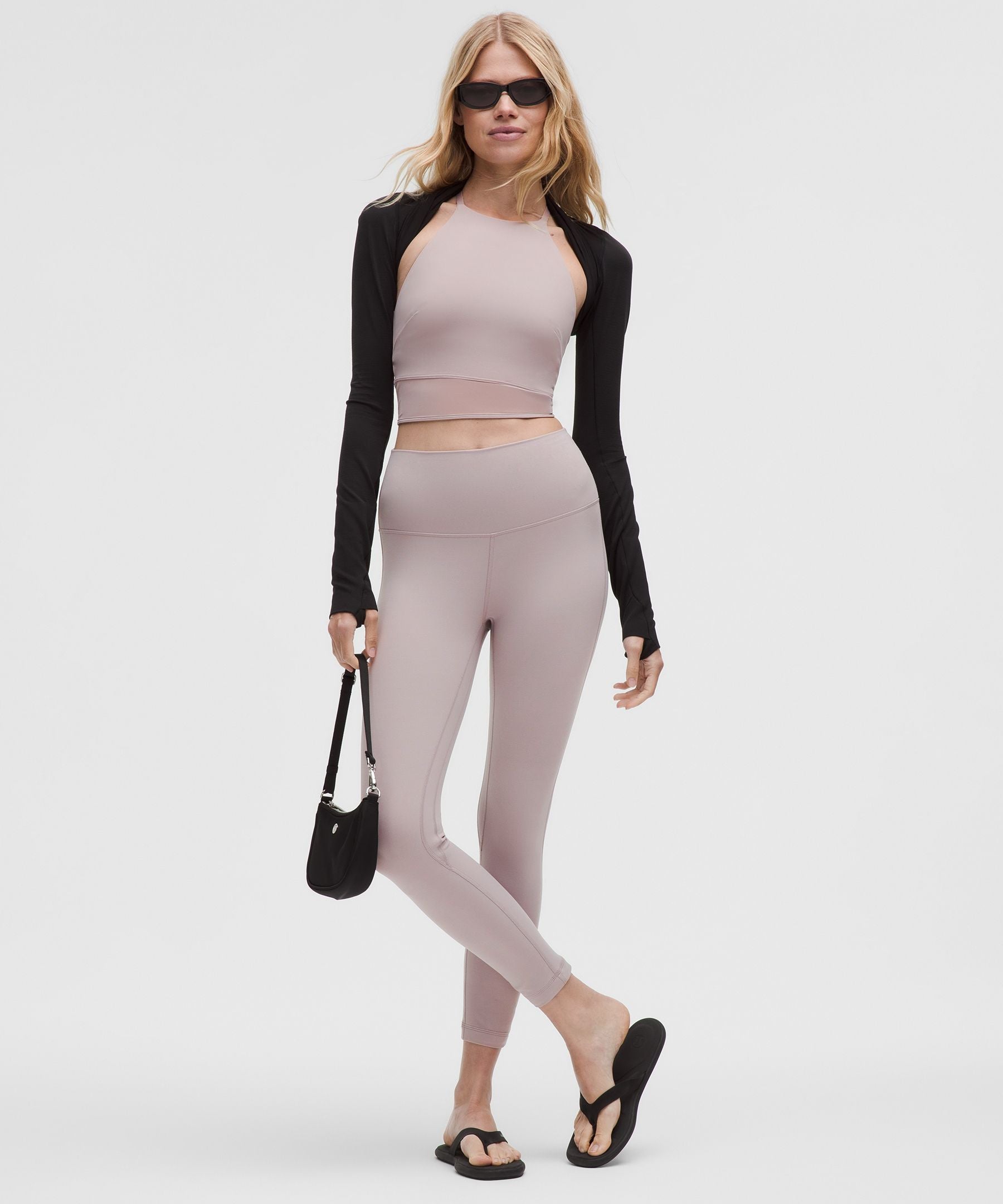 Lululemon Women's Nulu High-Neck Mesh-Hem Tank Top *Light Support, B/C Cup