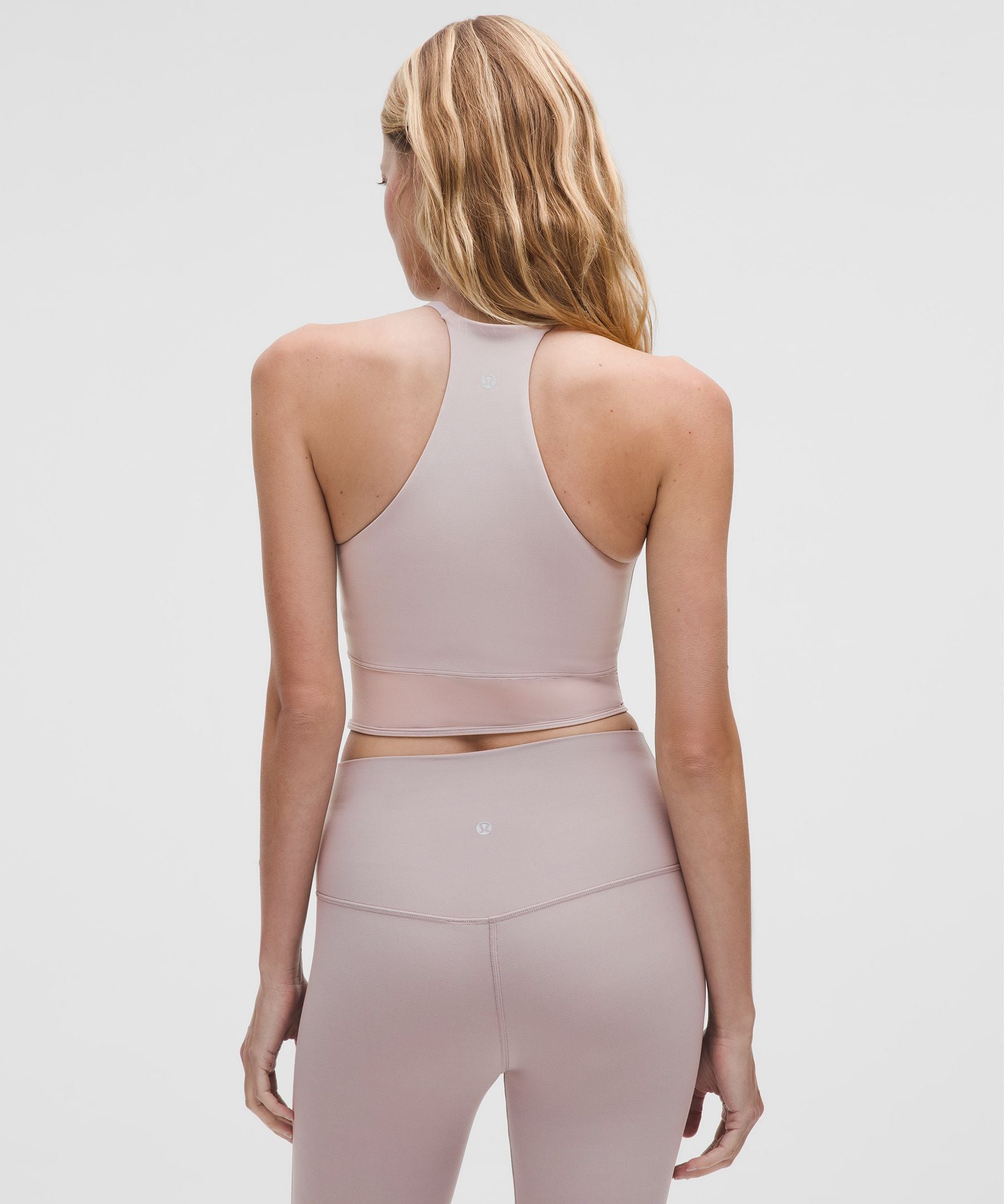Lululemon Women's Nulu High-Neck Mesh-Hem Tank Top *Light Support, B/C Cup