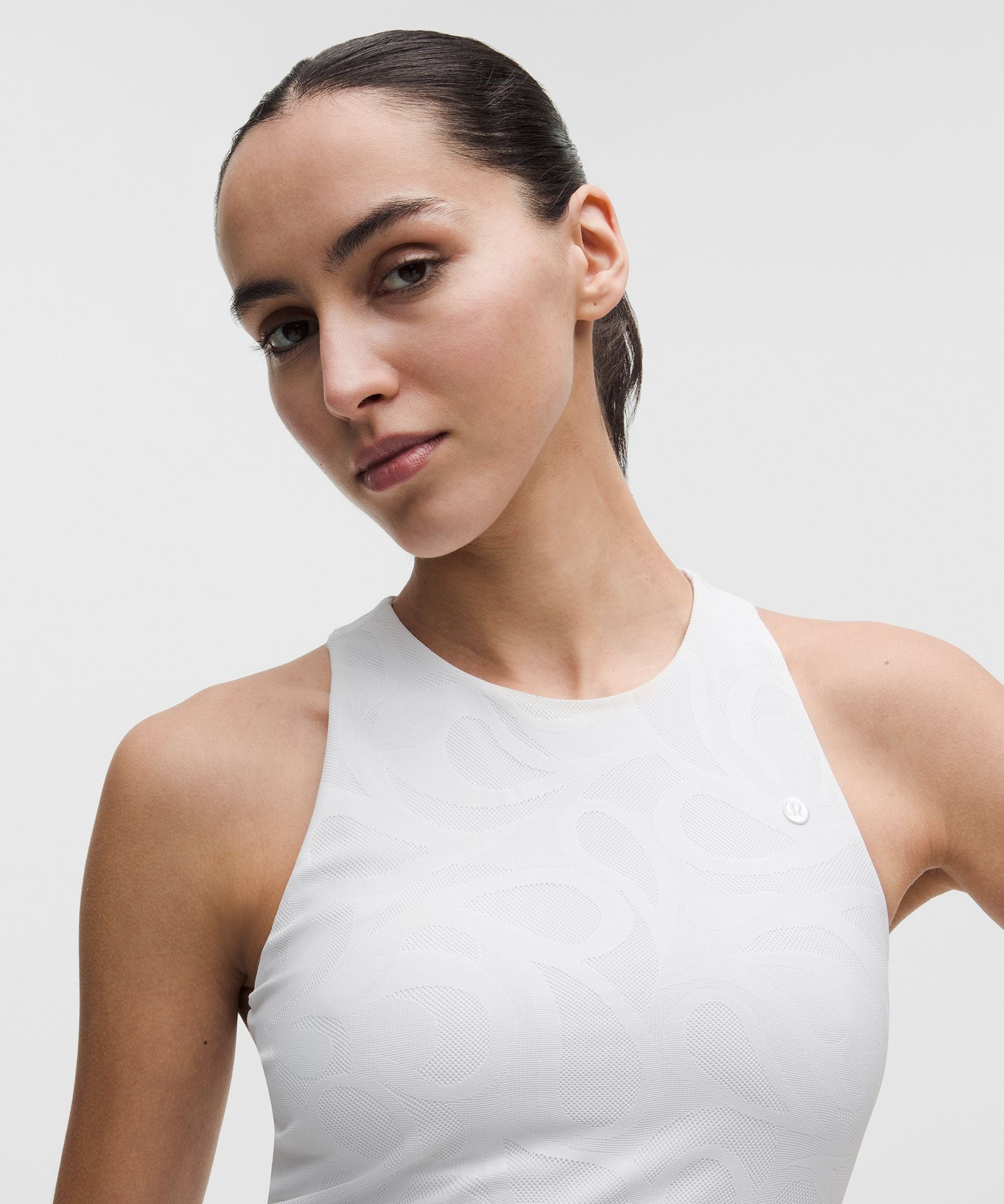 Lululemon Paisley-Mesh Pleated Tennis Dress