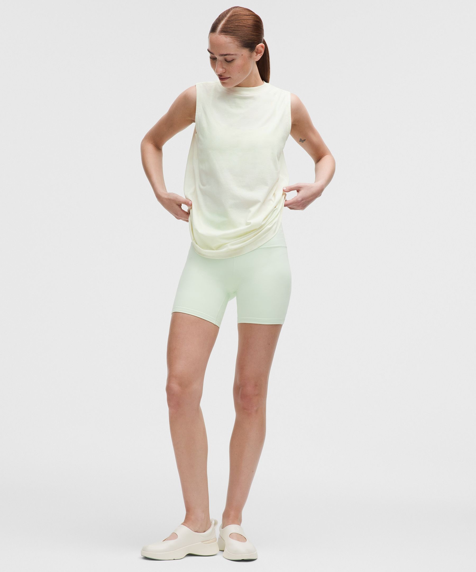 Lululemon Women's All Yours Organic Cotton Tank Top *Wash