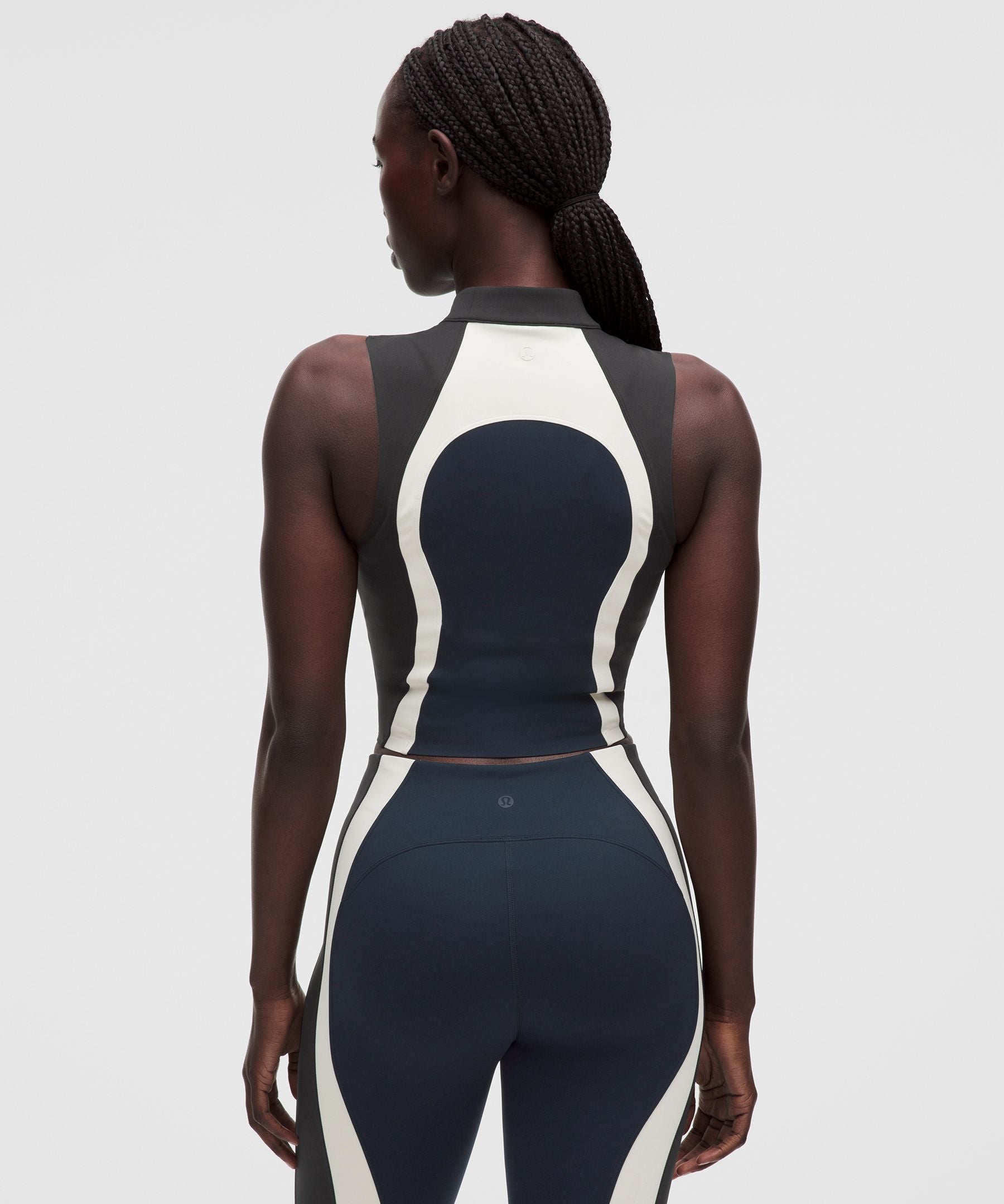 Lululemon Women's Ultralu™ Zip-Front Cropped Tank Top