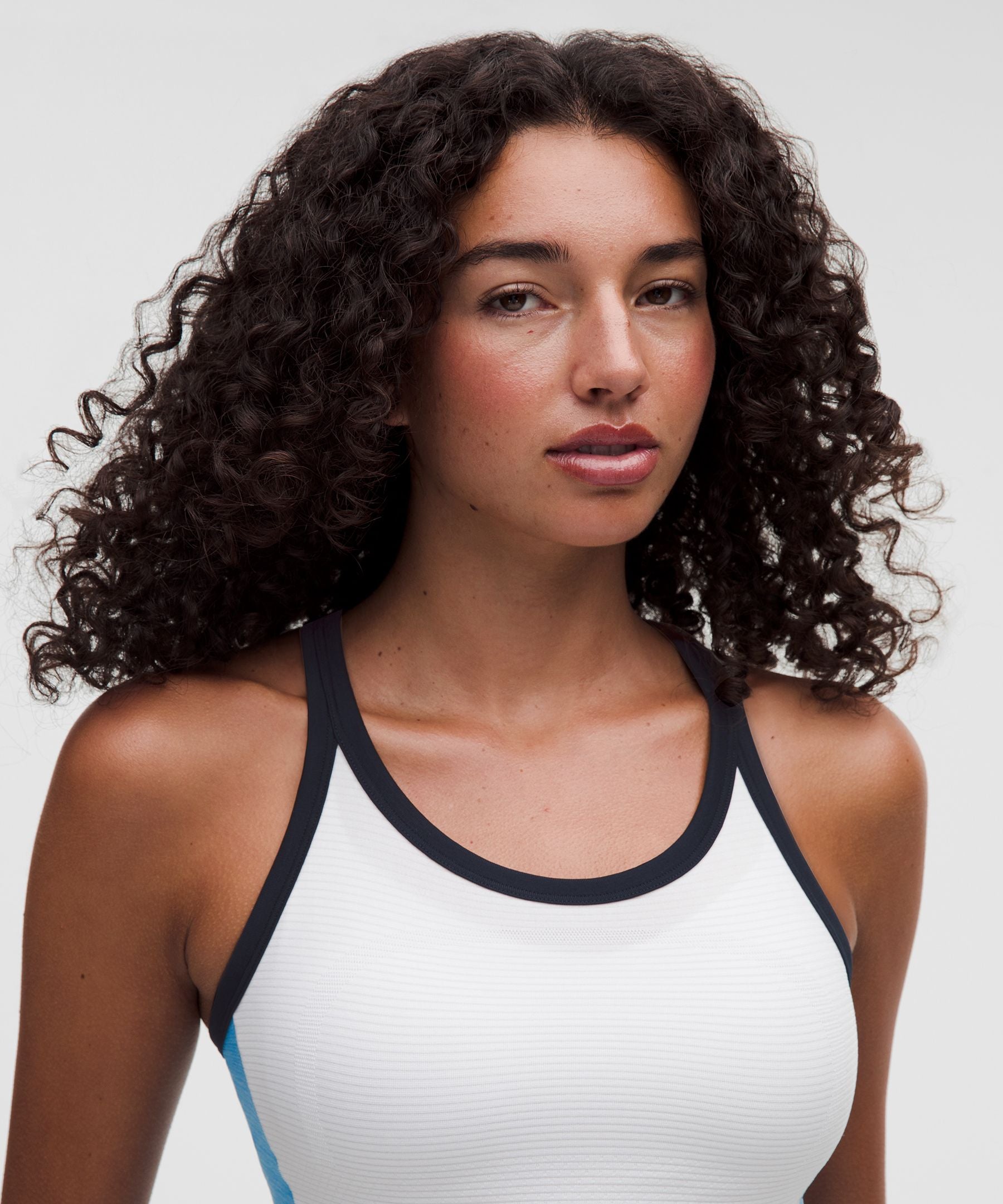 Lululemon Women's Swiftly Tech Racerback Tank Top 2.0 Waist Length *Colourblock
