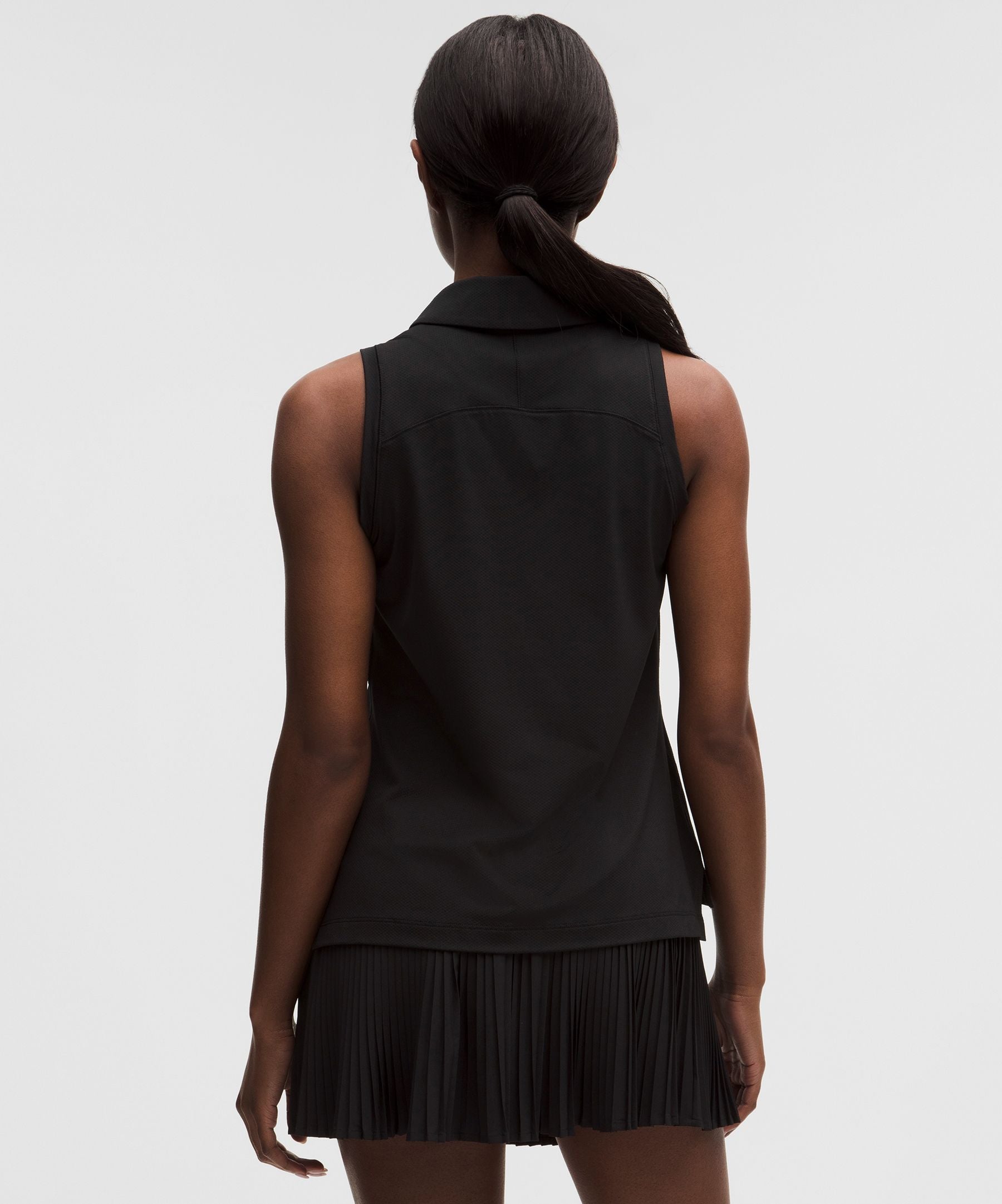 Lululemon Quick-Dry Sleeveless Polo Shirt *Straight Hem