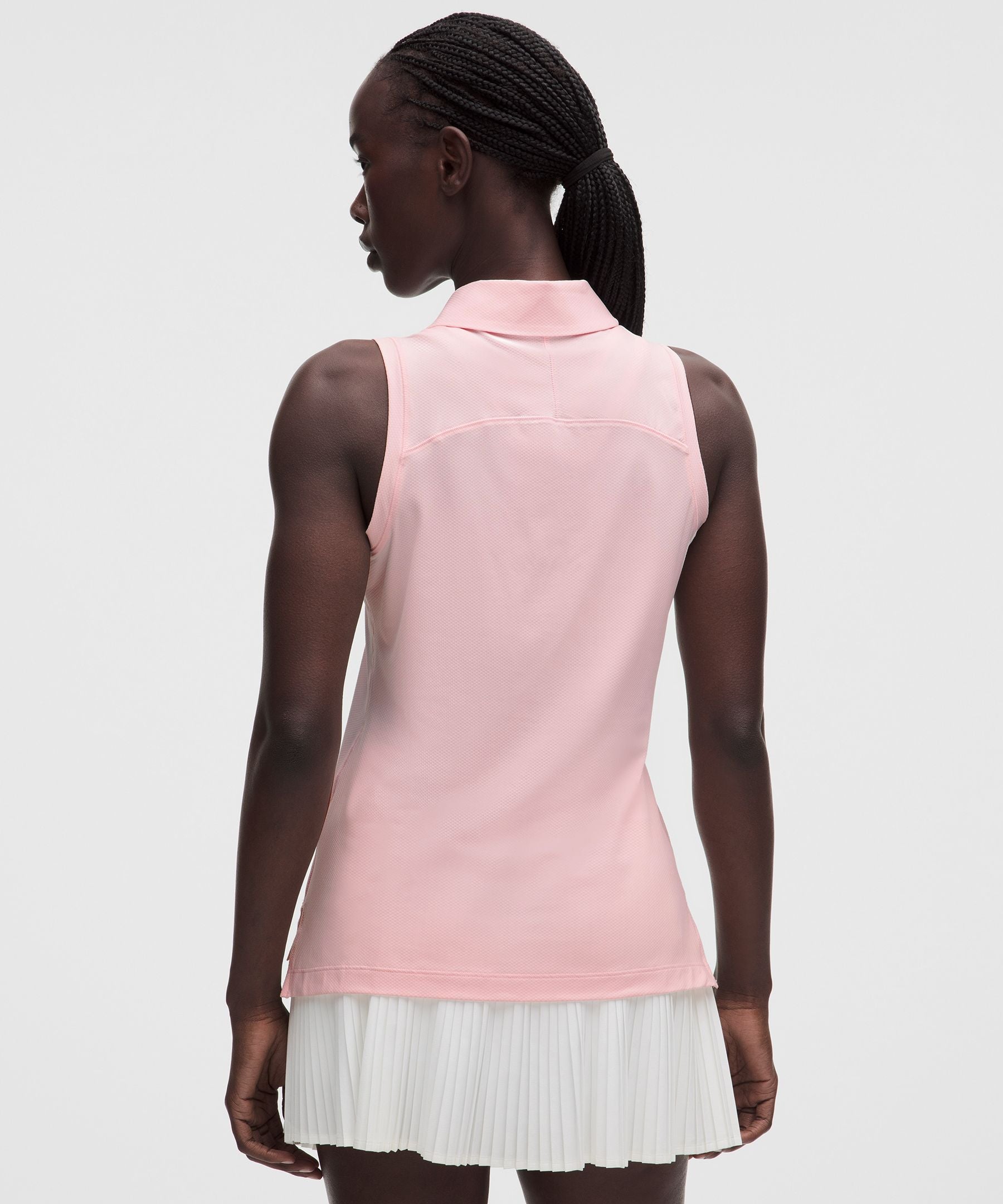 Lululemon Quick-Dry Sleeveless Polo Shirt *Straight Hem