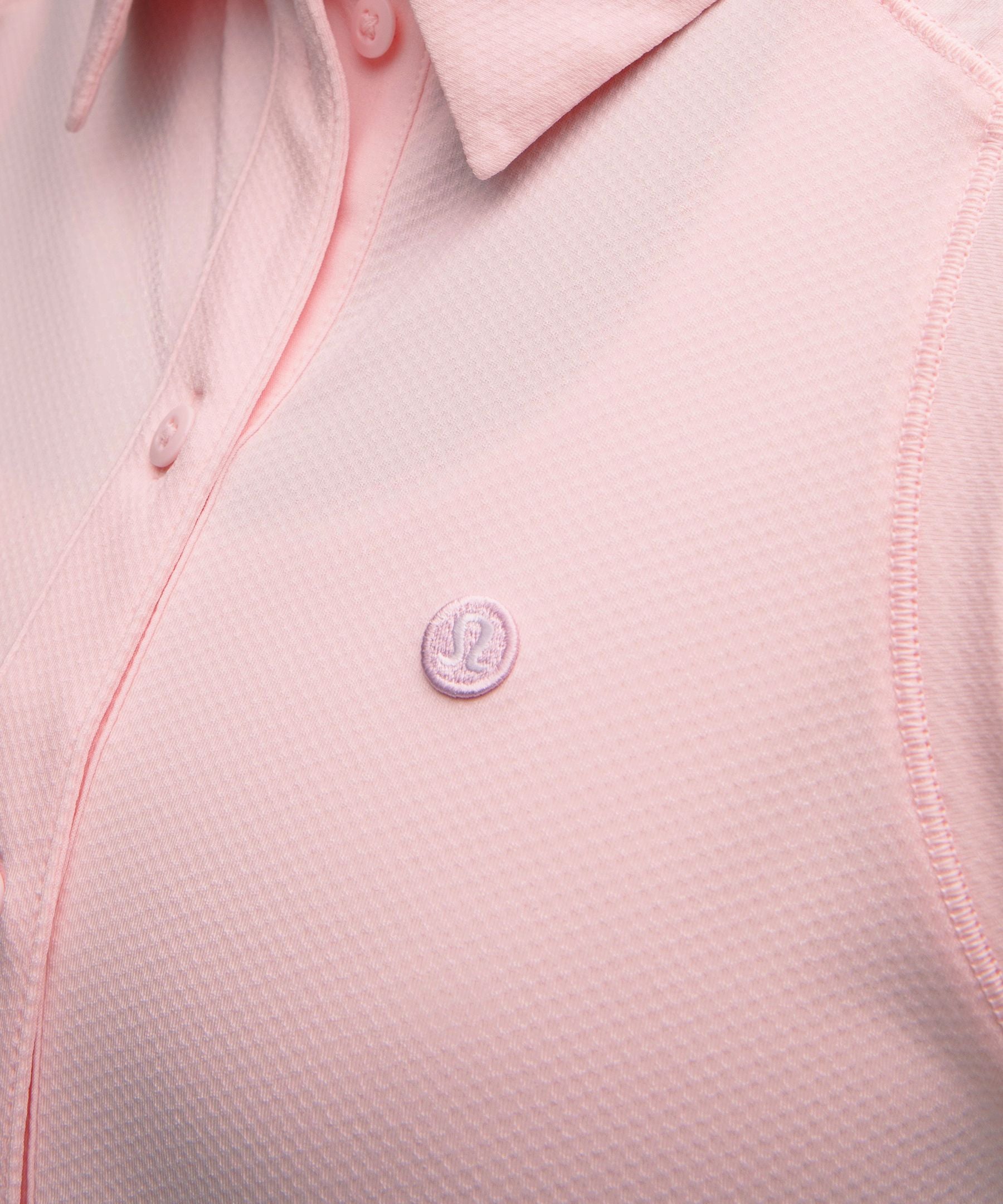 Lululemon Quick-Dry Sleeveless Polo Shirt *Straight Hem