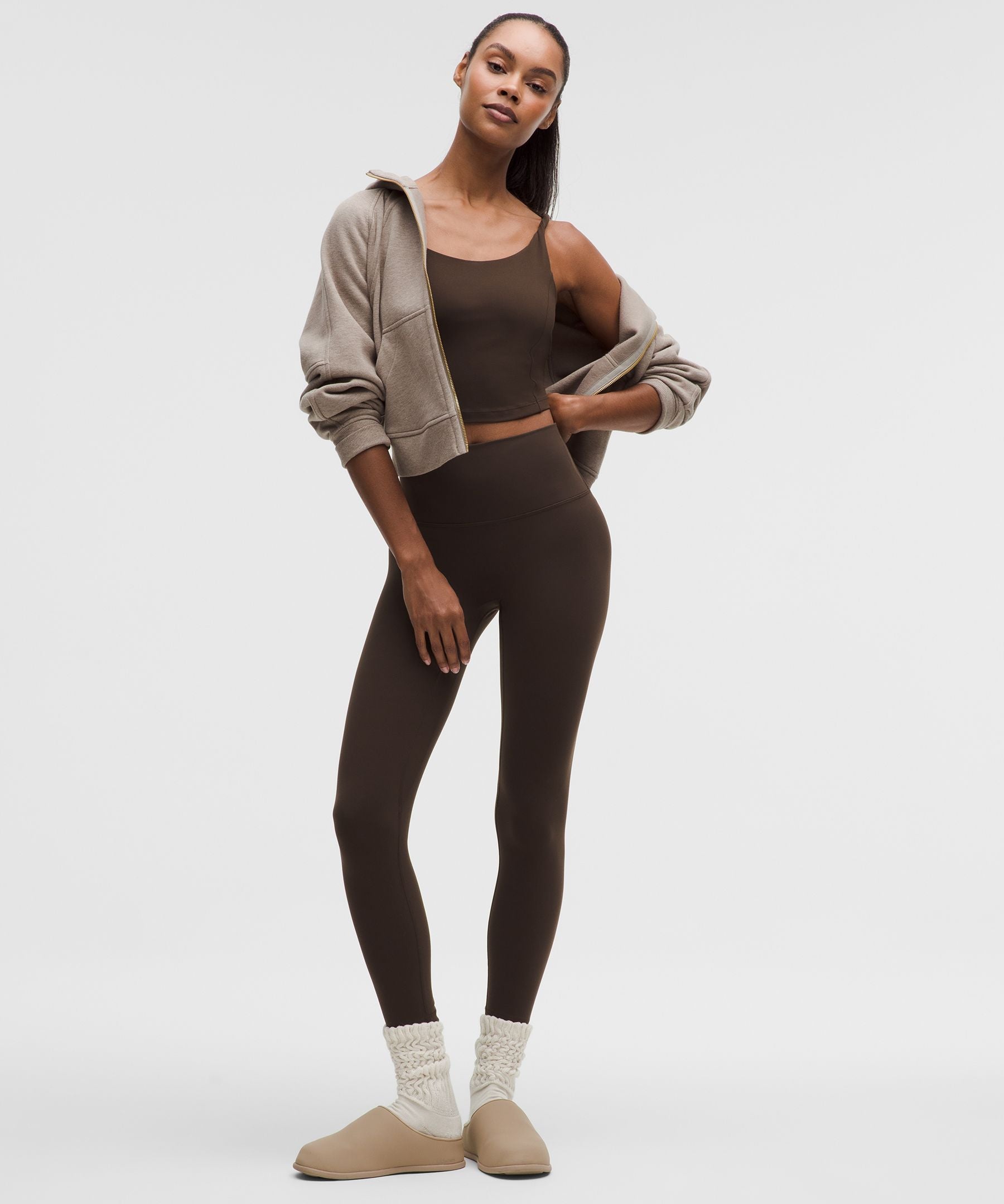 Lululemon Women's lululemon Align™ Twist-Strap Cropped Tank Top *Light Support, B/C Cup
