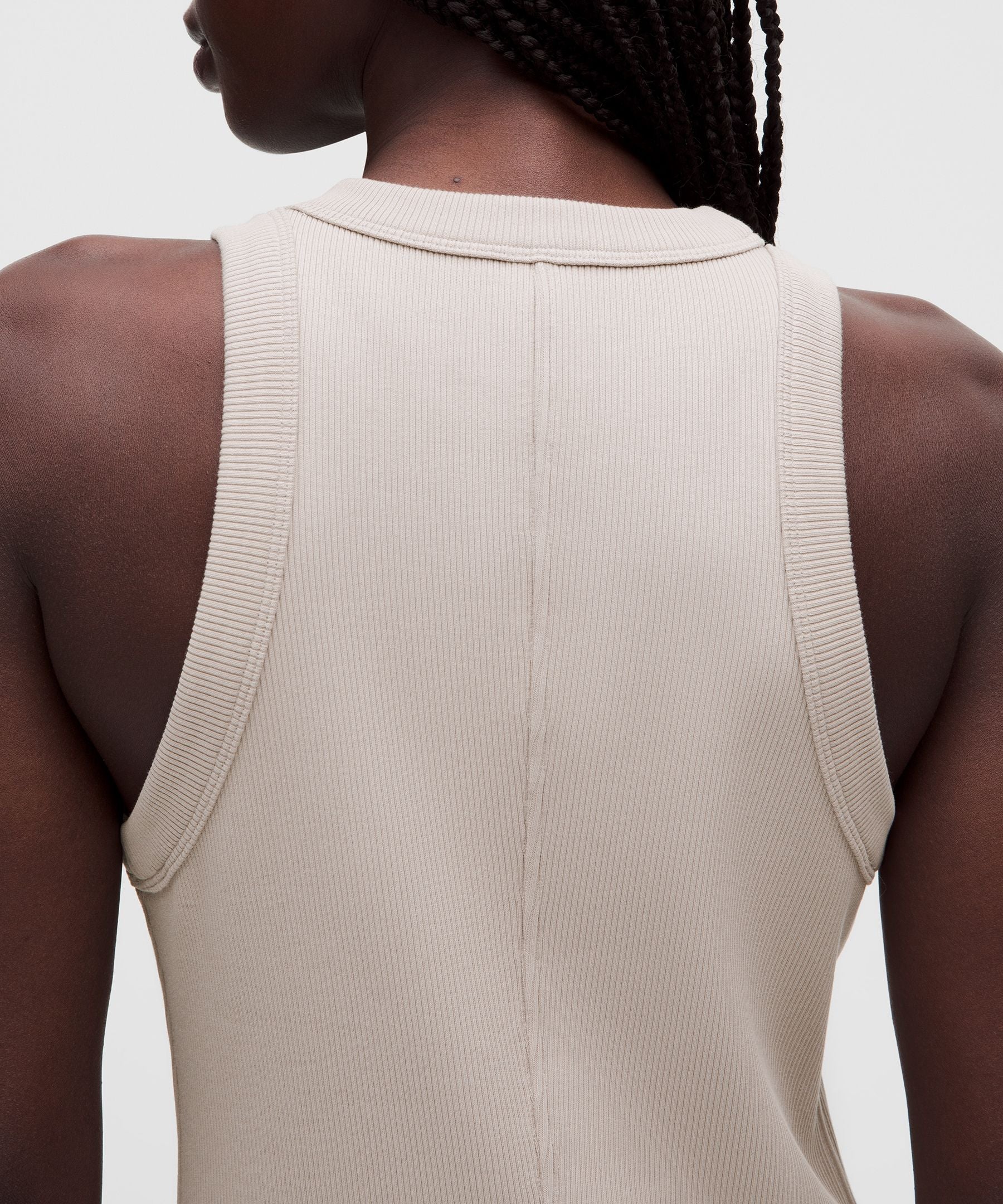 Lululemon Ribbed Heavyweight Cotton Midi Dress