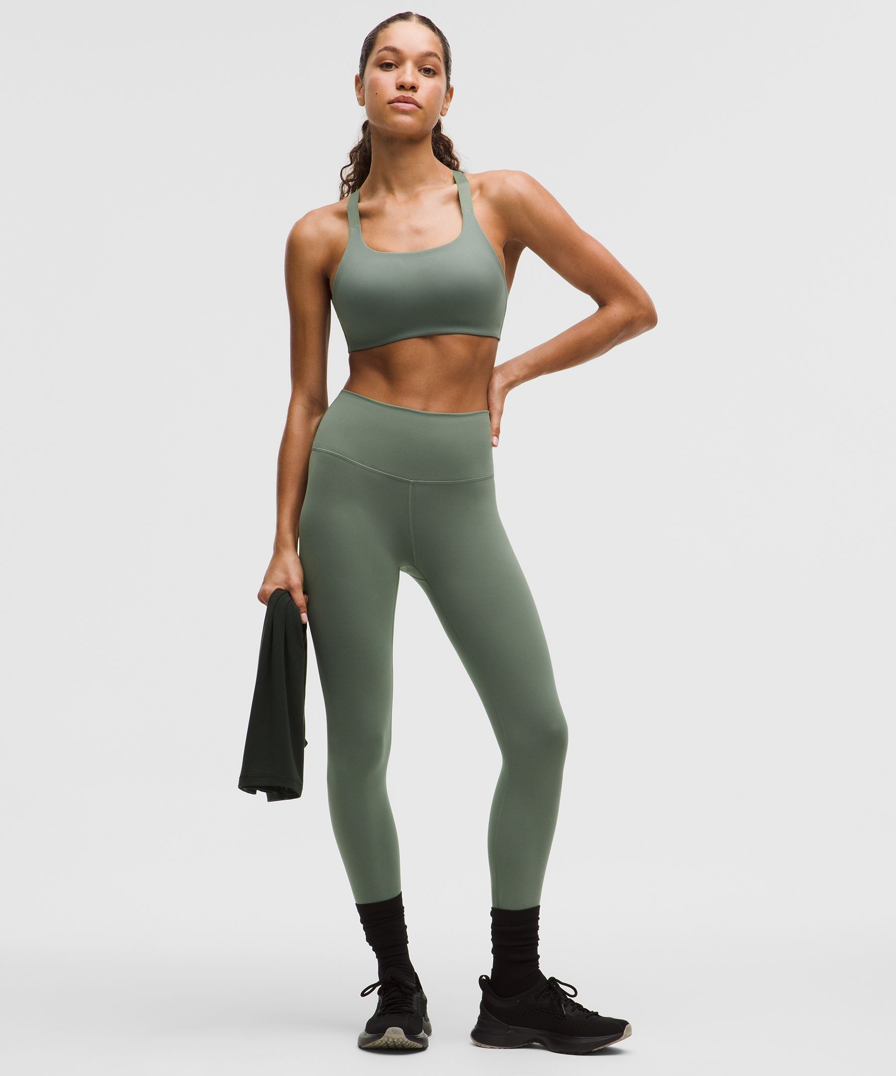Lululemon Ultralu Square-Neck Workout Bra *Medium Support, B/C Cup