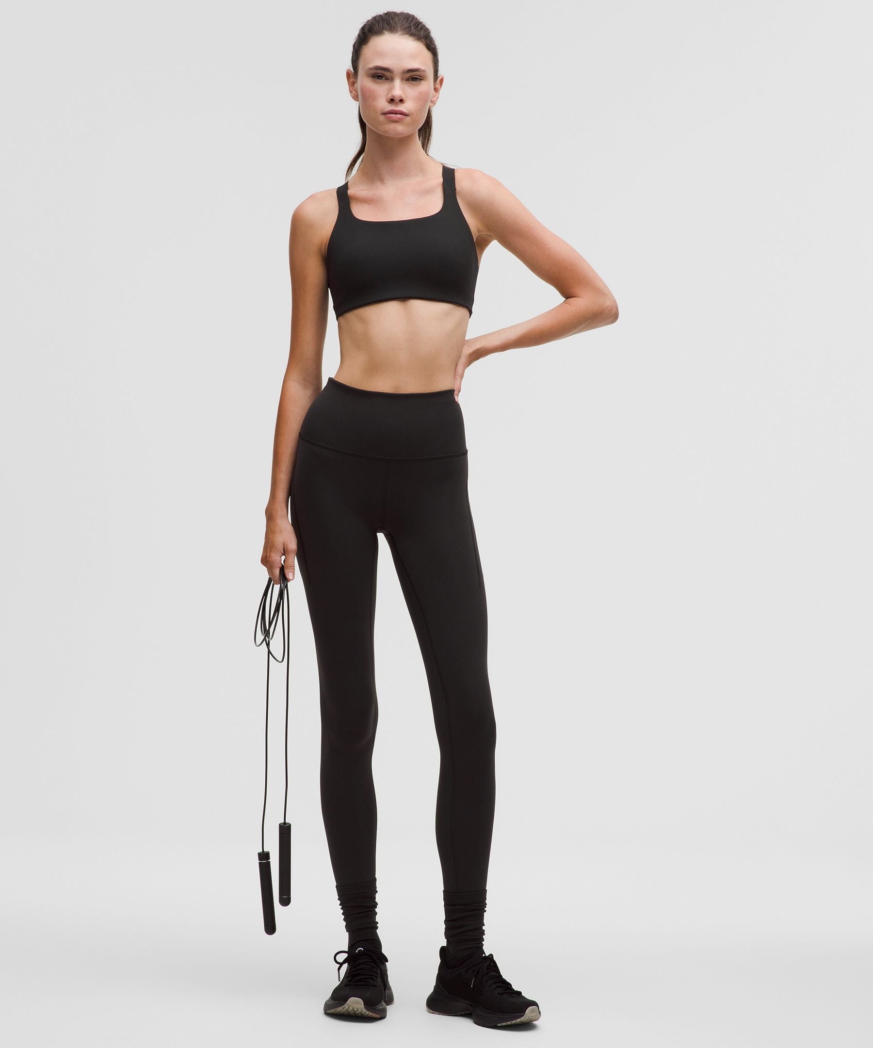 Lululemon Ultralu Square-Neck Workout Bra *Medium Support, B/C Cup