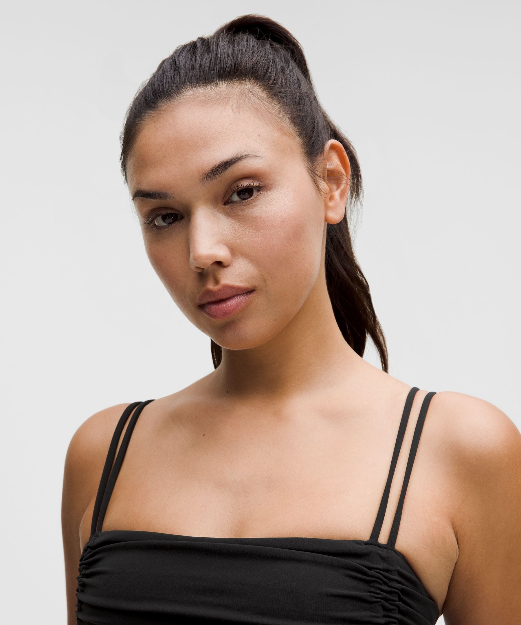 Lululemon Ruched Yoga Bra Shimmer *Light Support, A/B Cup