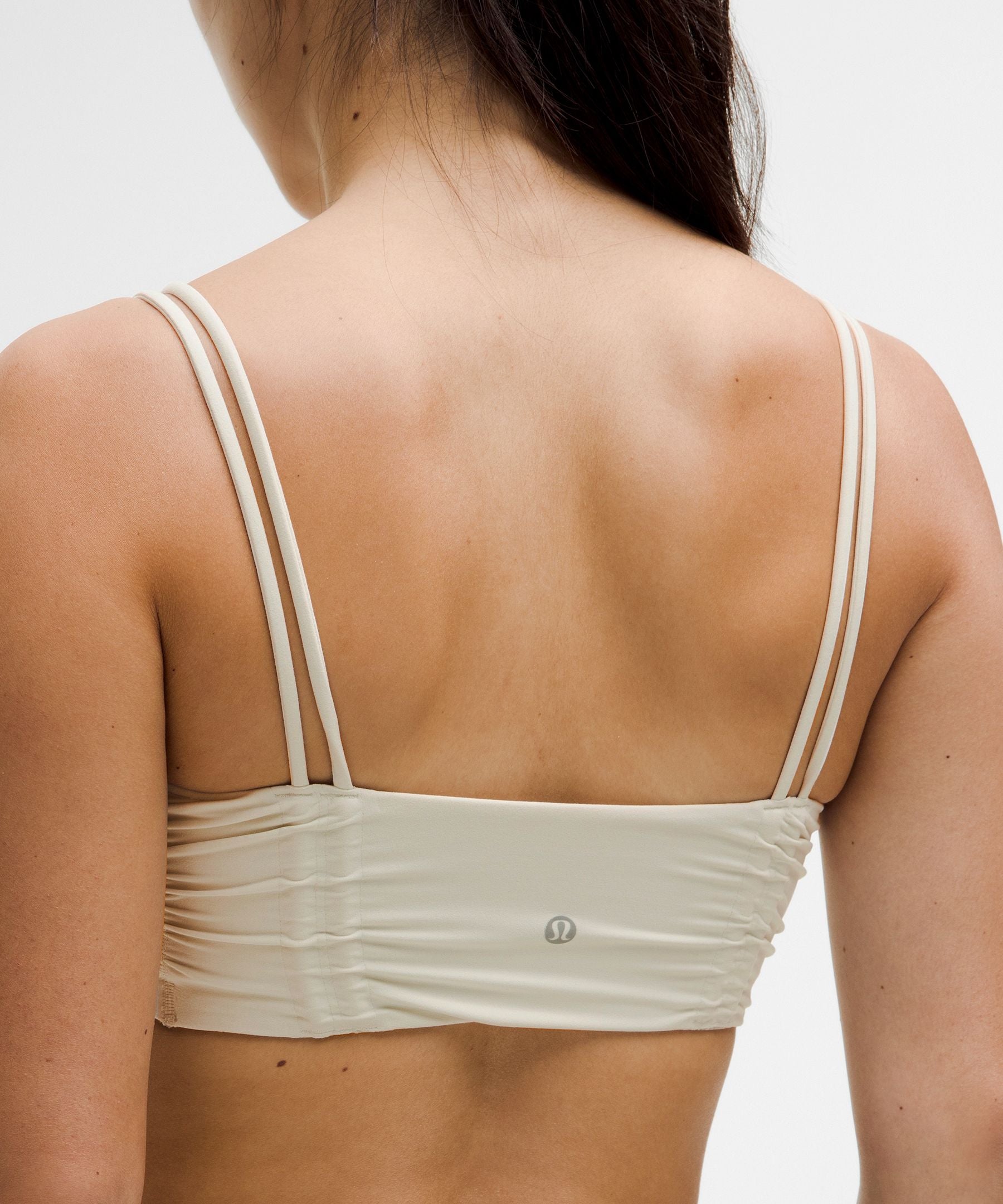 Lululemon Ruched Yoga Bra Shimmer *Light Support, A/B Cup