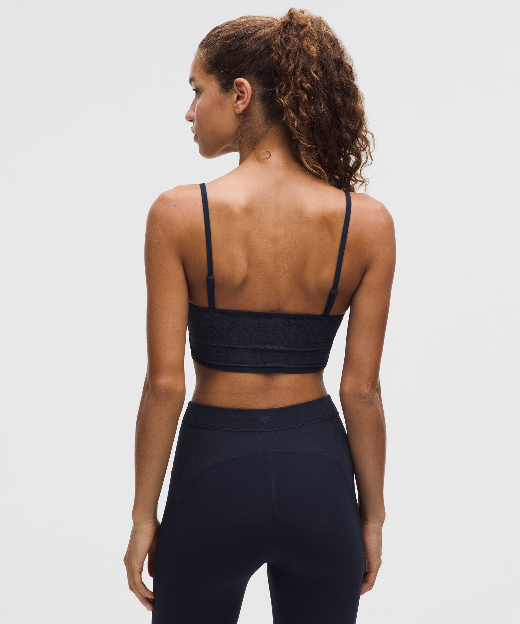 Lululemon Nulu Paisley Lace-Back Yoga Bra *Light Support, B/C Cup