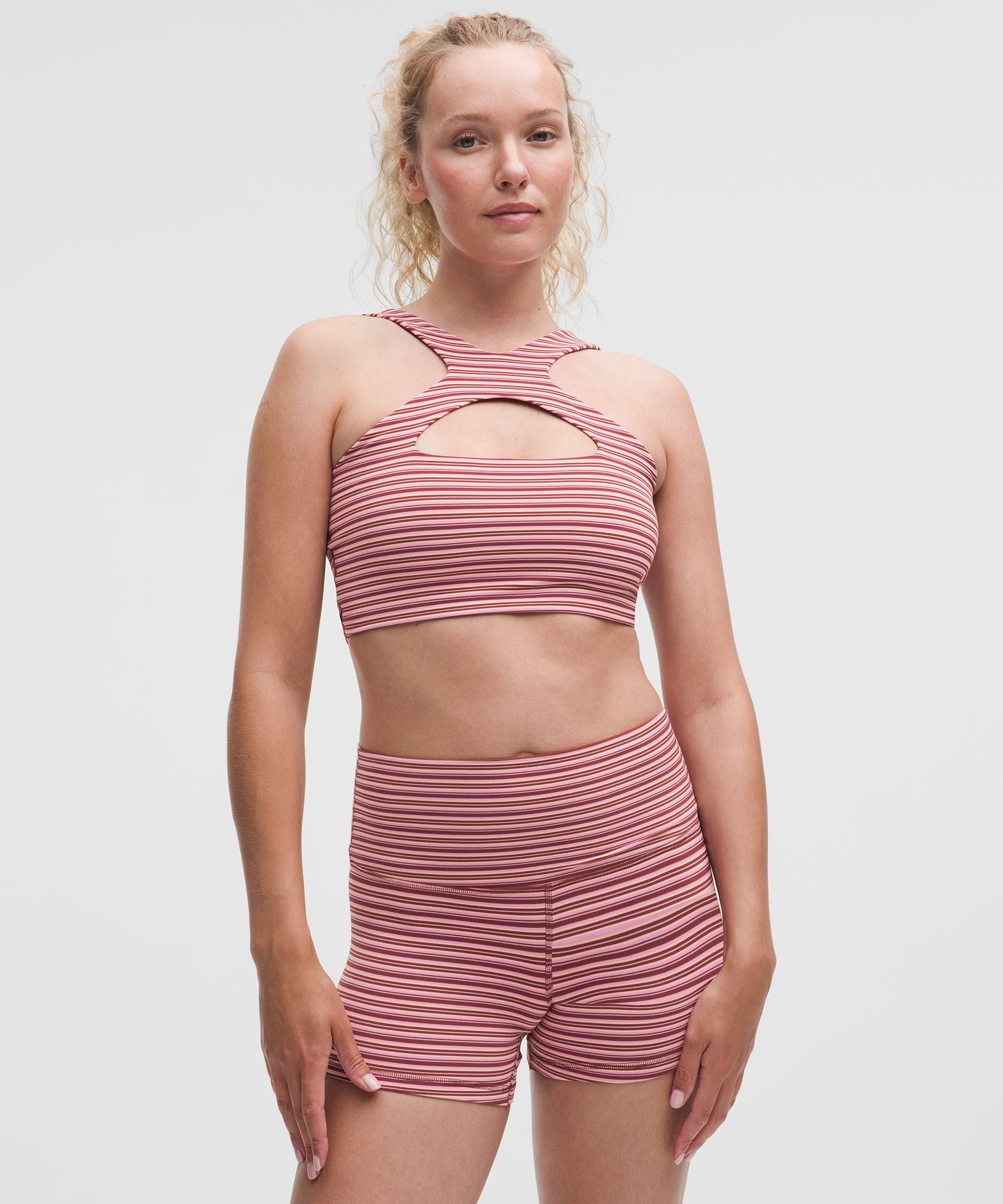 Lululemon Bend This Scoop and Cross Bra *Light Support, A-C Cups