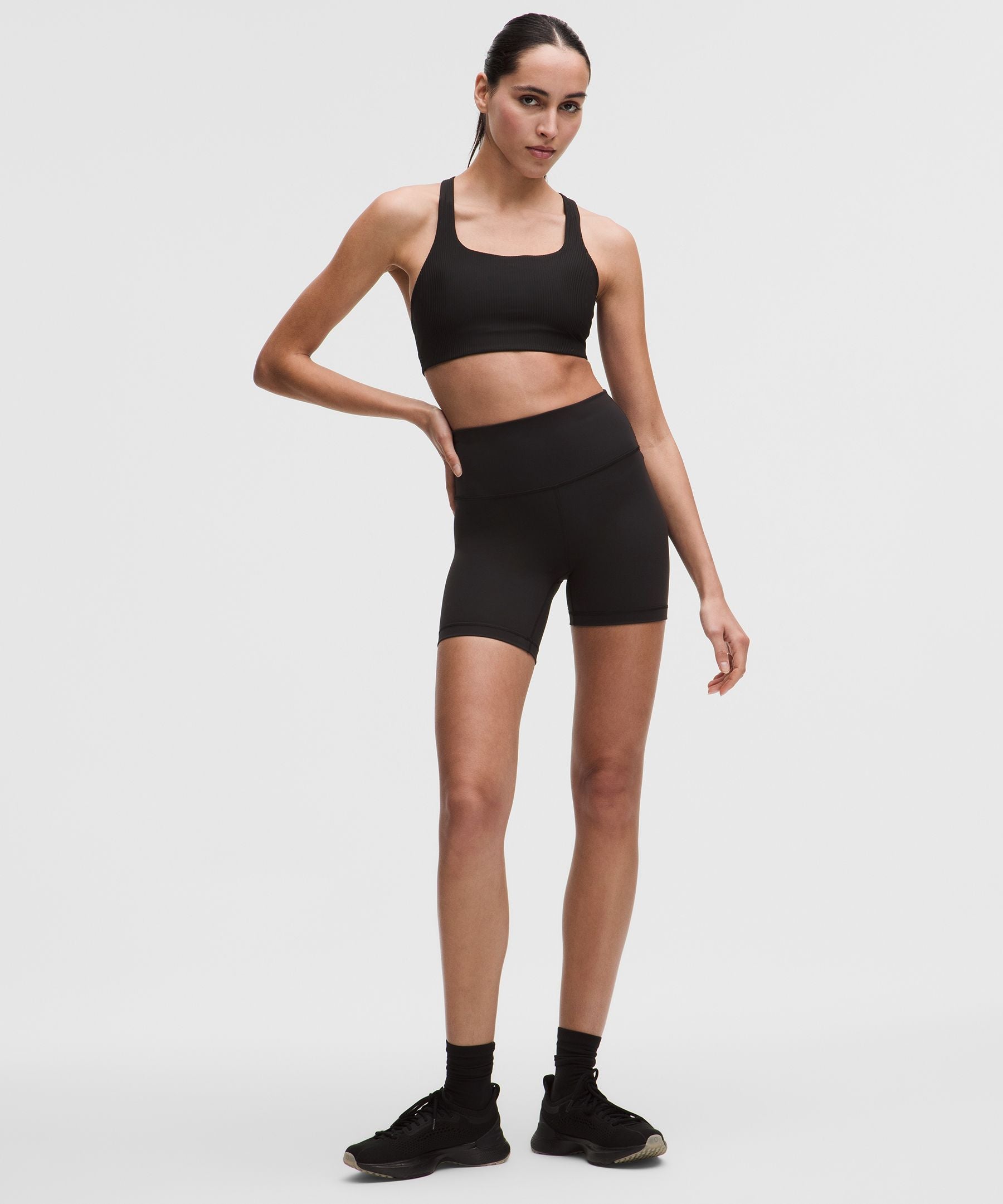 Lululemon All-Time Hero Ribbed Sports Bra *Medium Support, B/C Cup