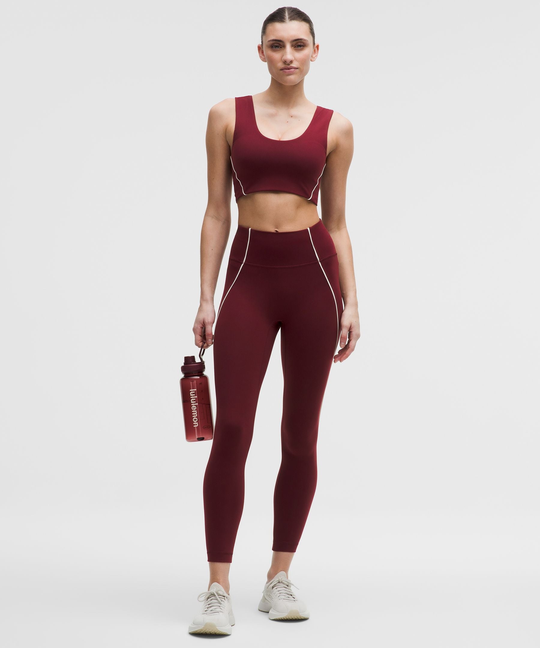 Lululemon Wunder Train Piped Sports Bra *Medium Support, B/C Cup