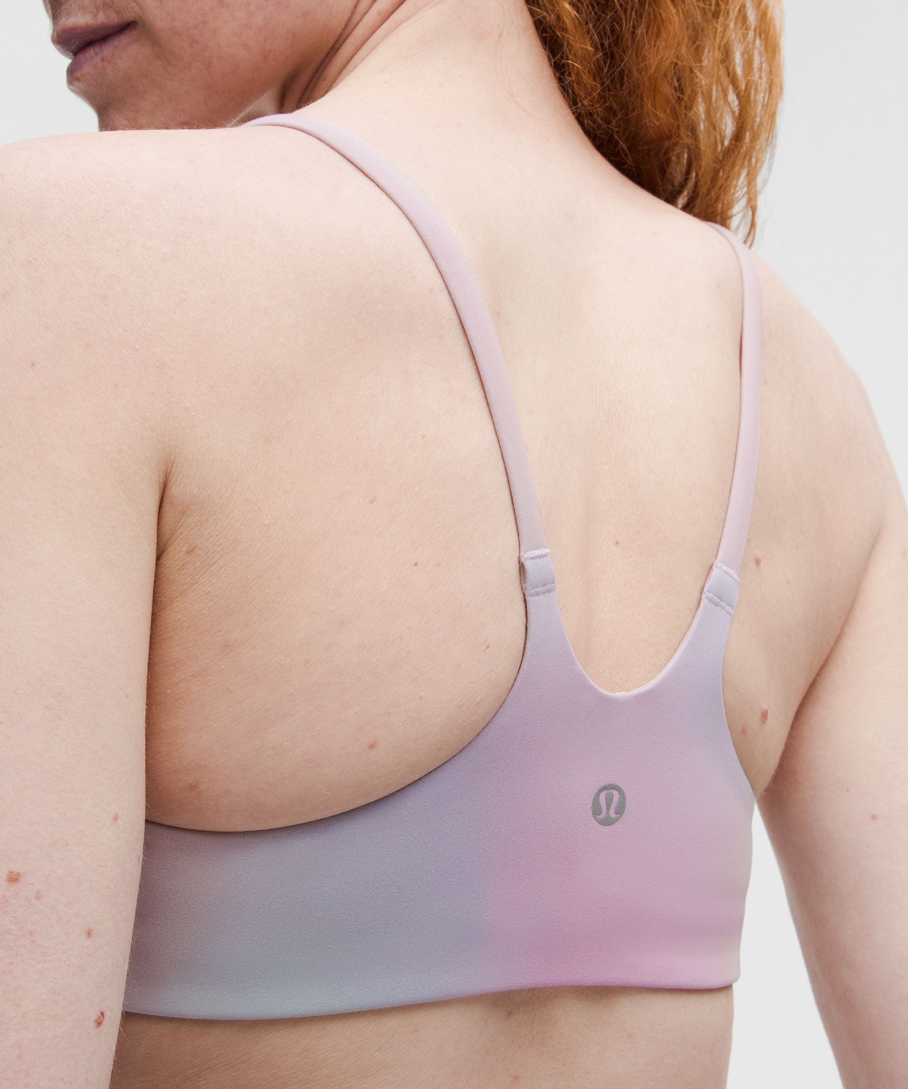 Lululemon Wunder Train Strappy Racer Bra, Light Support, A/B Cup *Pride