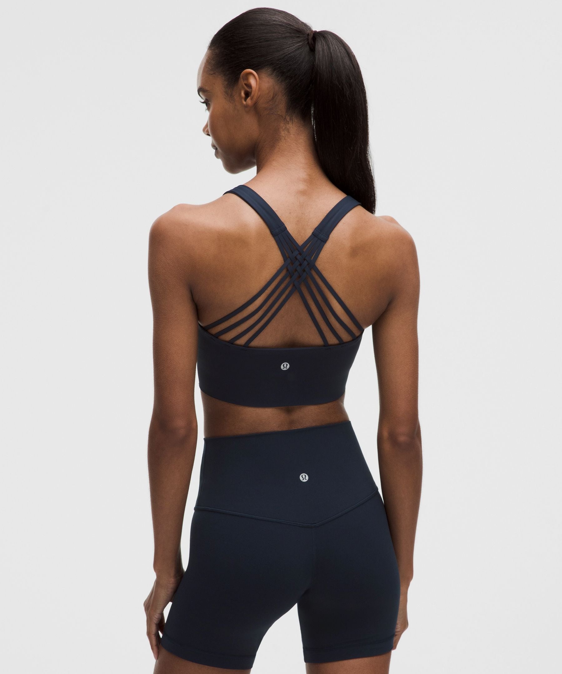 Lululemon FlexyFlex Strappy Longline Yoga Bra *Light Support, A–C Cups
