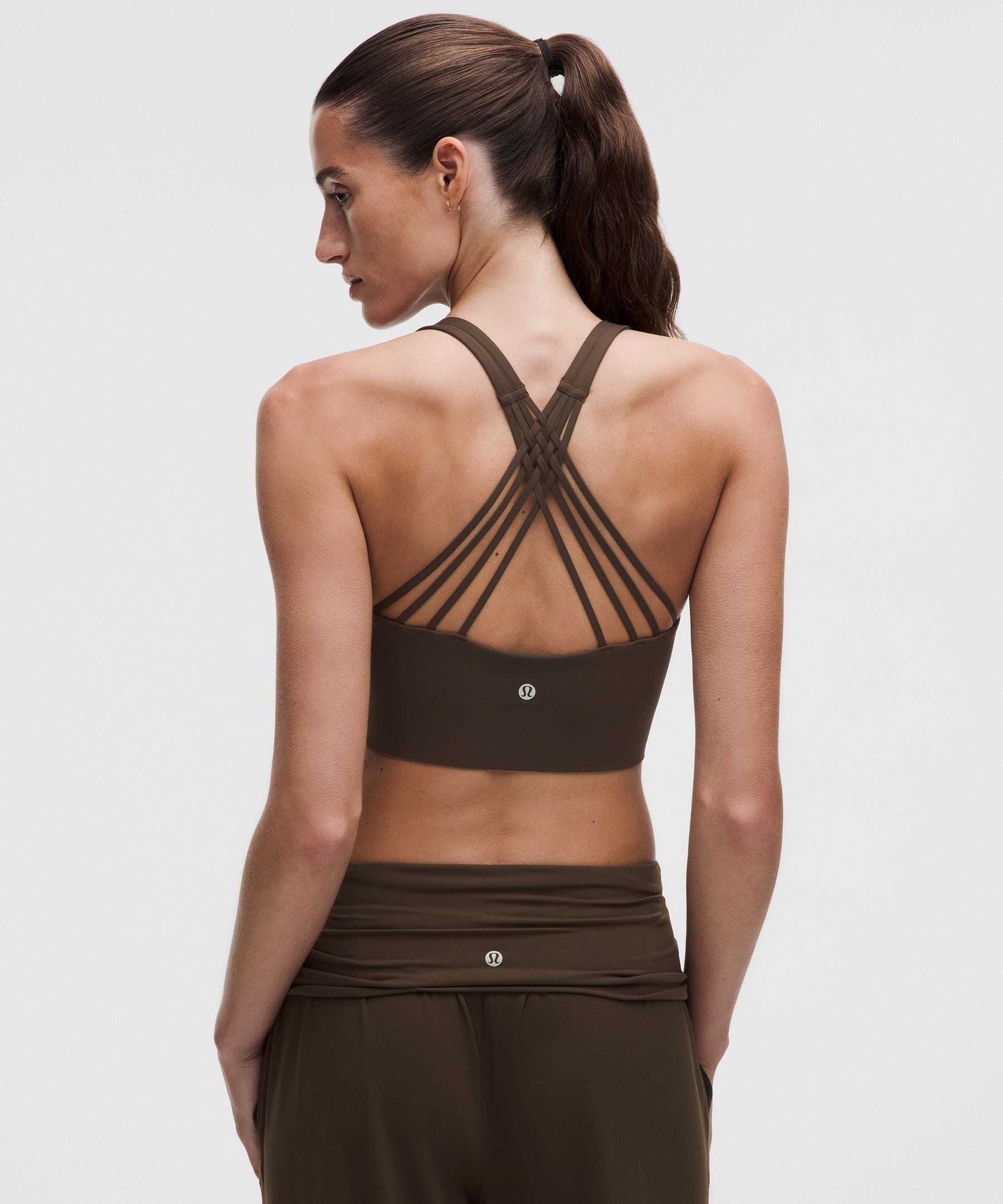 Lululemon FlexyFlex Strappy Longline Yoga Bra *Light Support, A–C Cups
