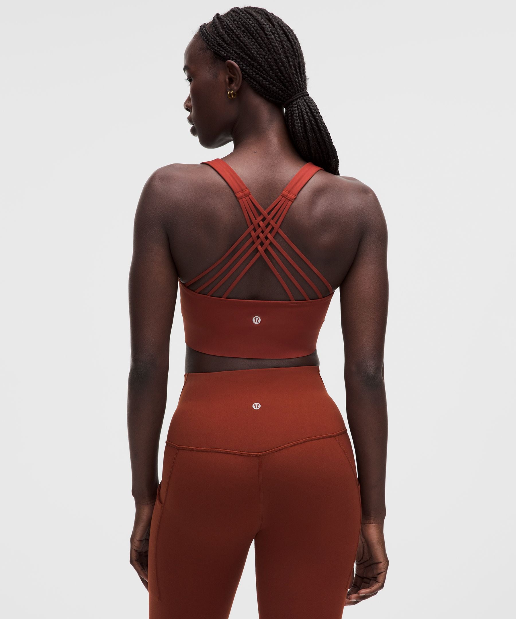Lululemon FlexyFlex Strappy Longline Yoga Bra *Light Support, A–C Cups
